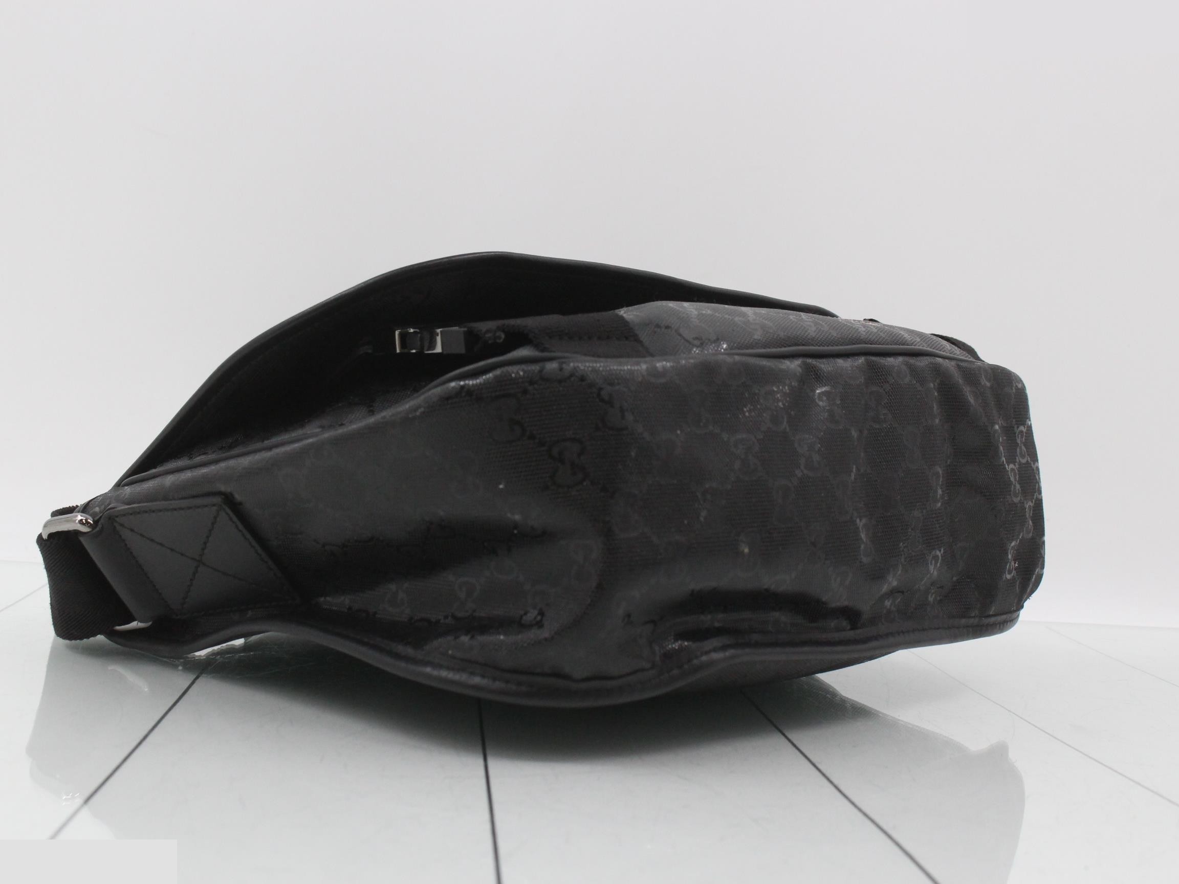 GG Imprime Shoulder Bag, Black — view 5