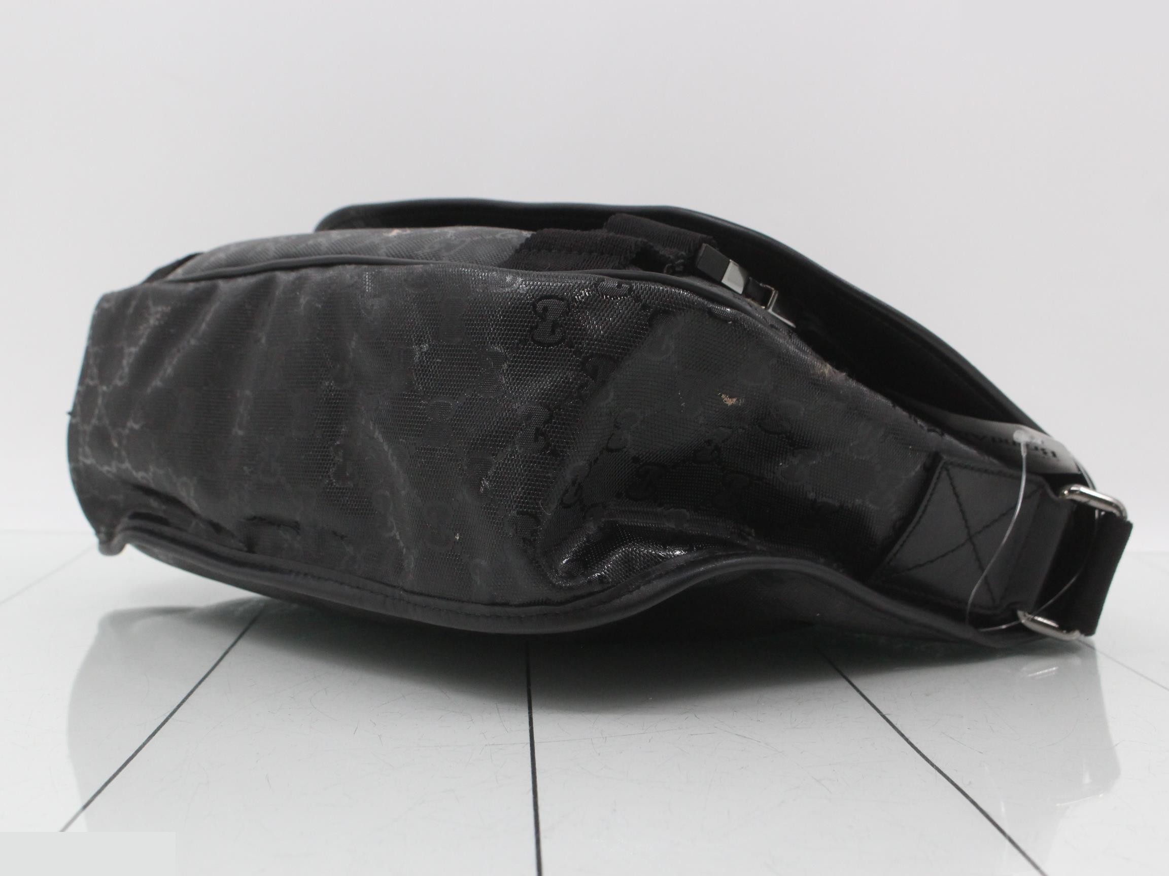 GG Imprime Shoulder Bag, Black — view 6