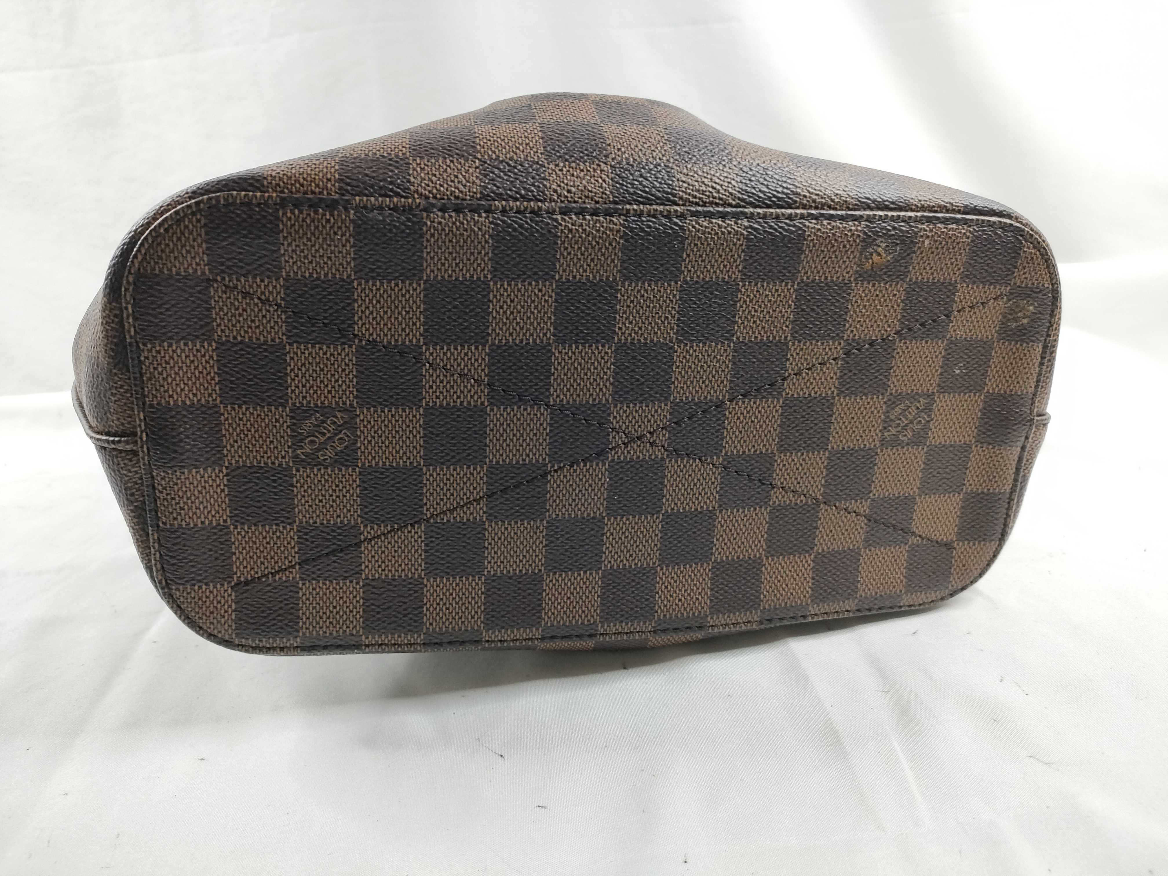 Damier ID- Damier Canvas Siena PM N41545 Brown TJ2166 Handbag — view 4