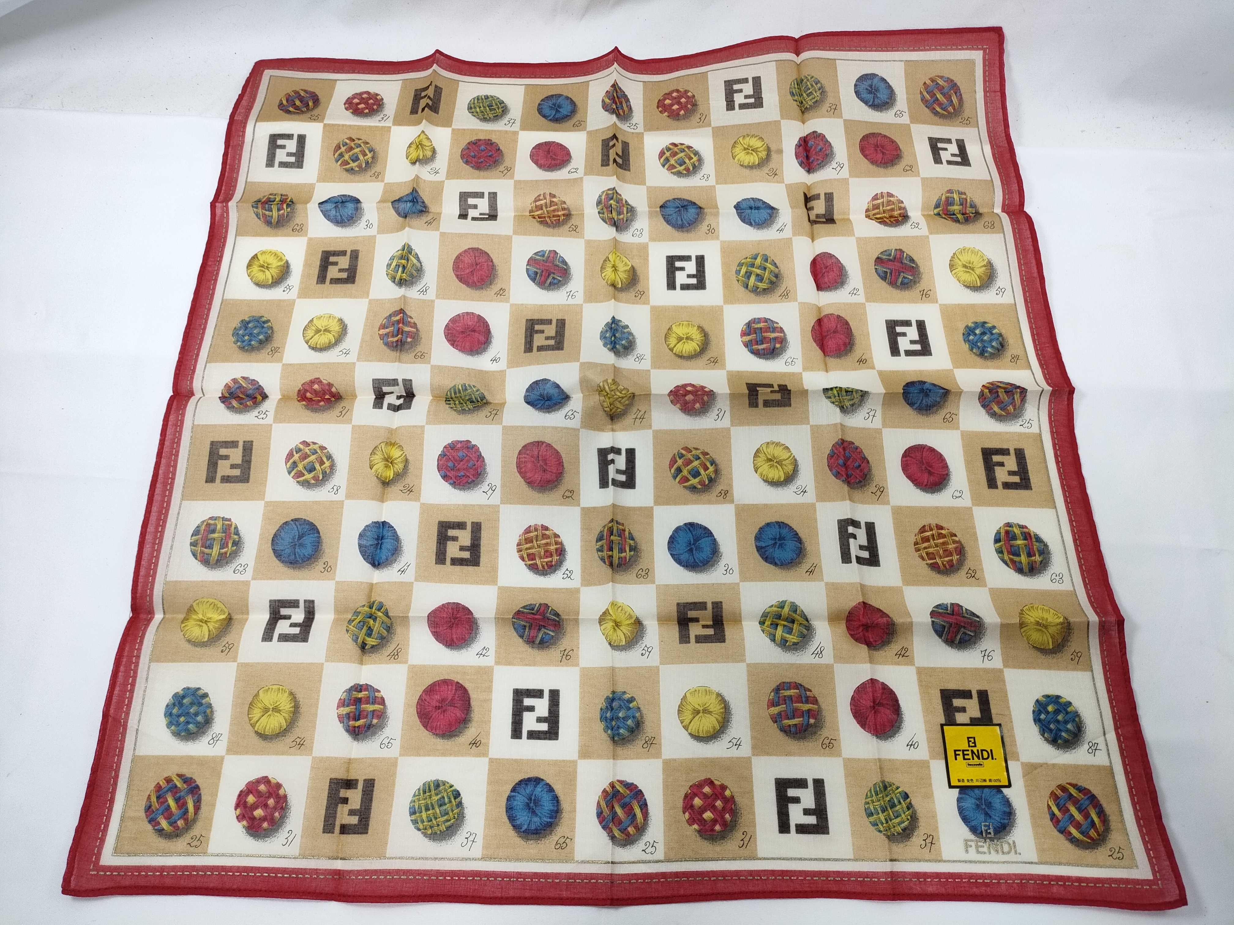 handkerchief scarf with sticker FF other accessories