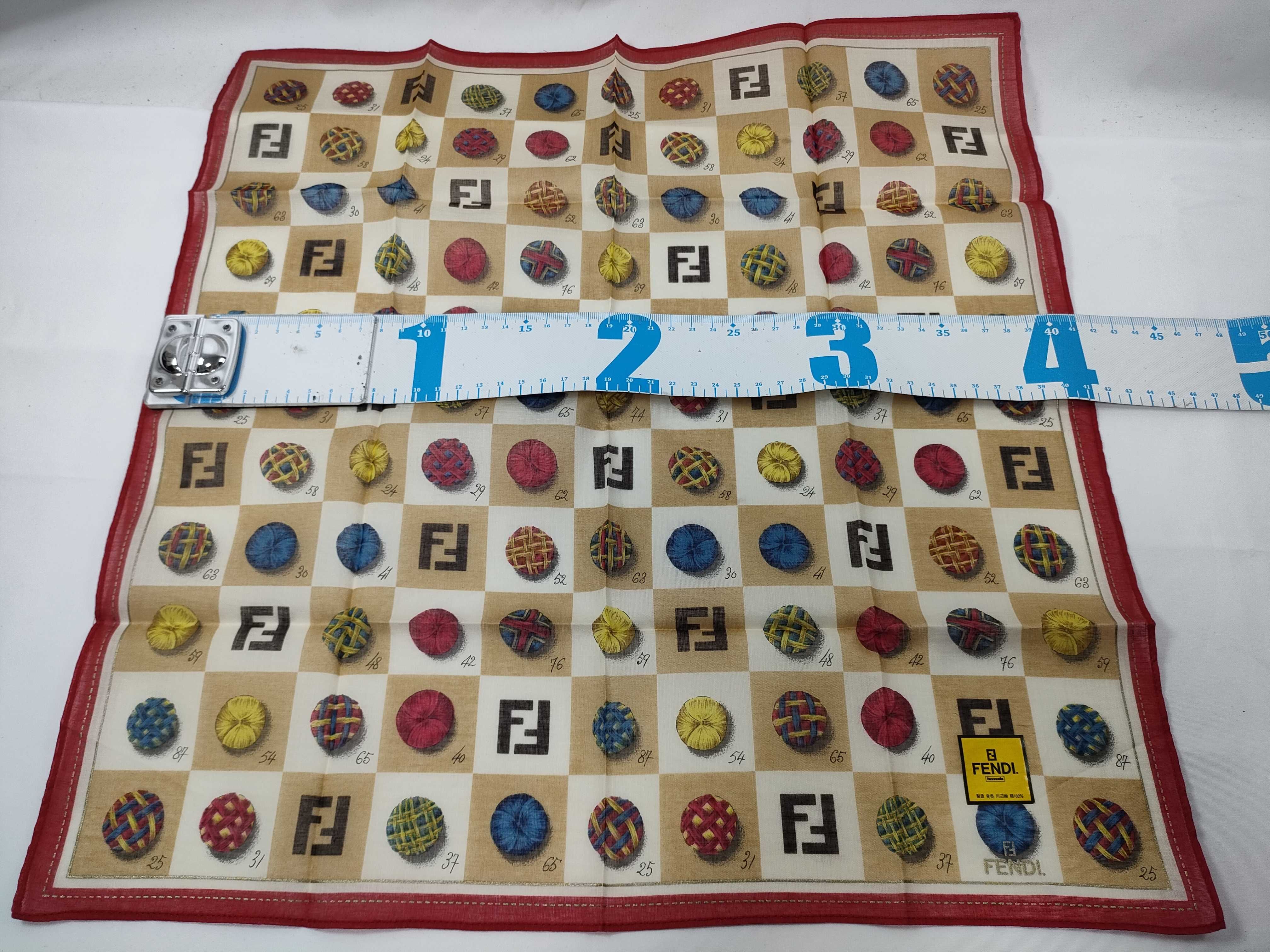 handkerchief scarf with sticker FF other accessories — view 2