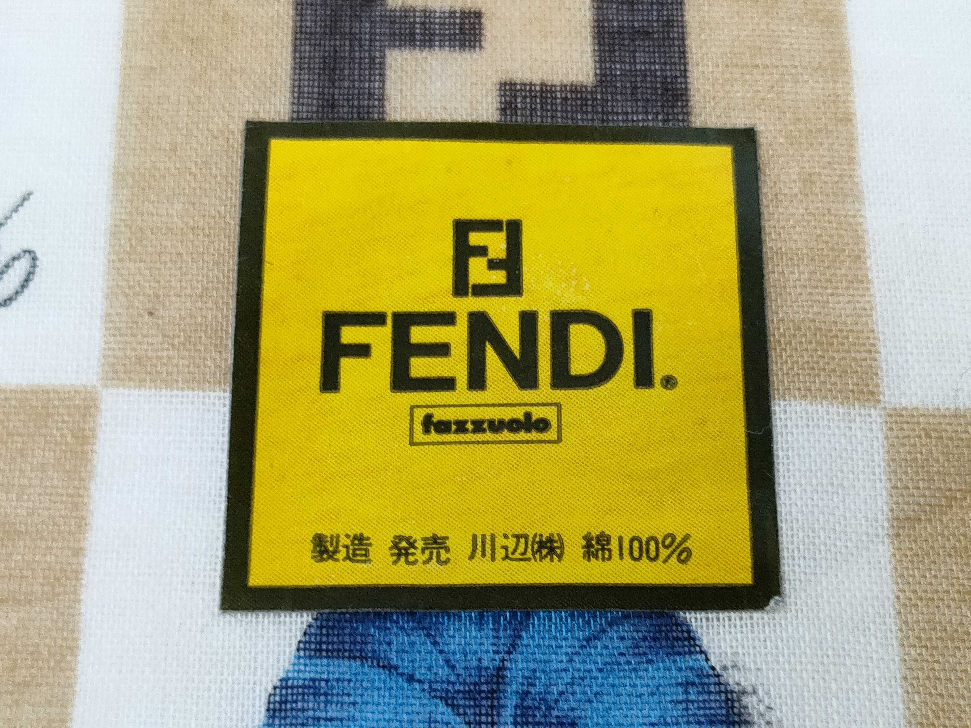handkerchief scarf with sticker FF other accessories — view 3