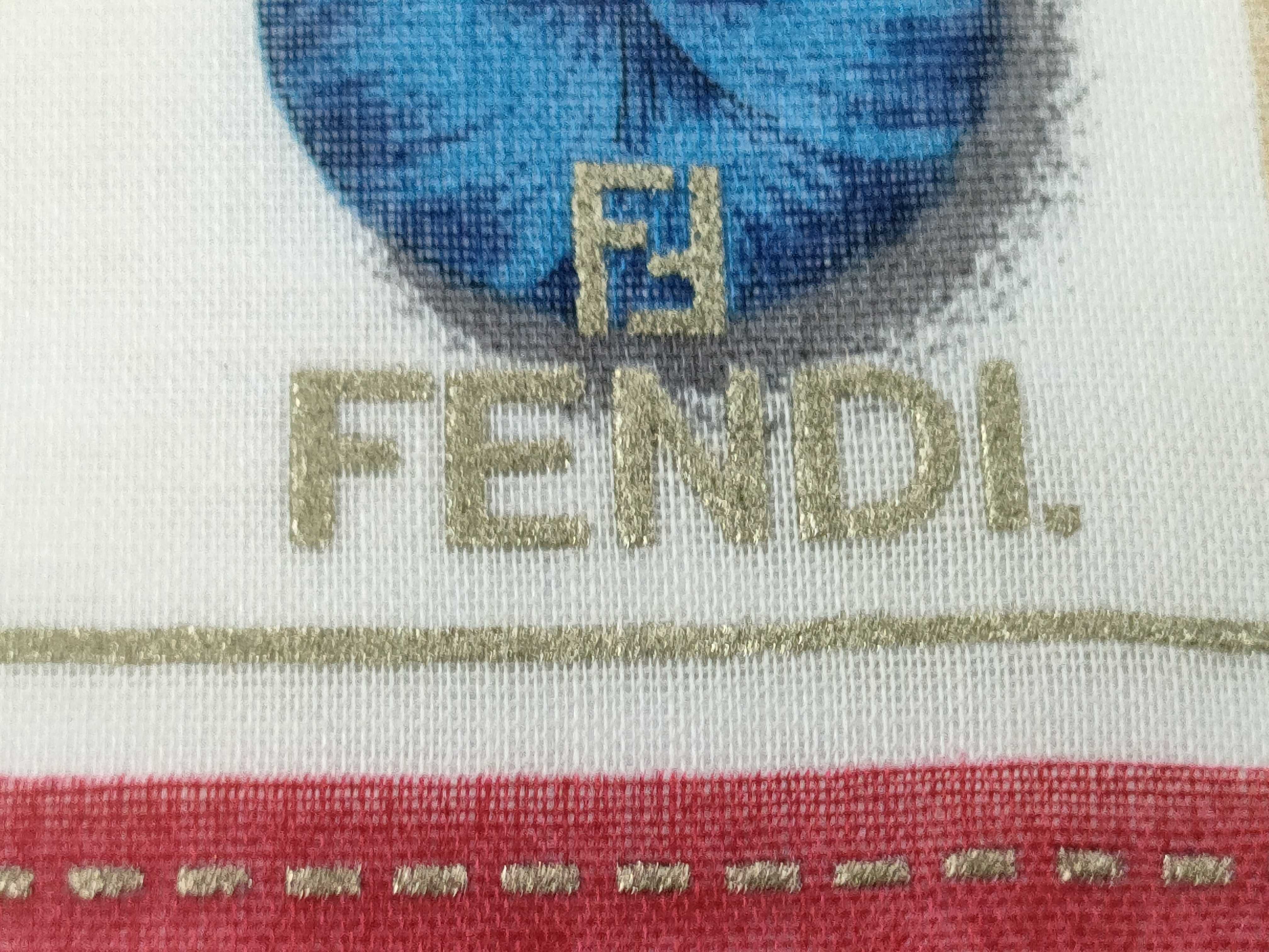 handkerchief scarf with sticker FF other accessories — view 4