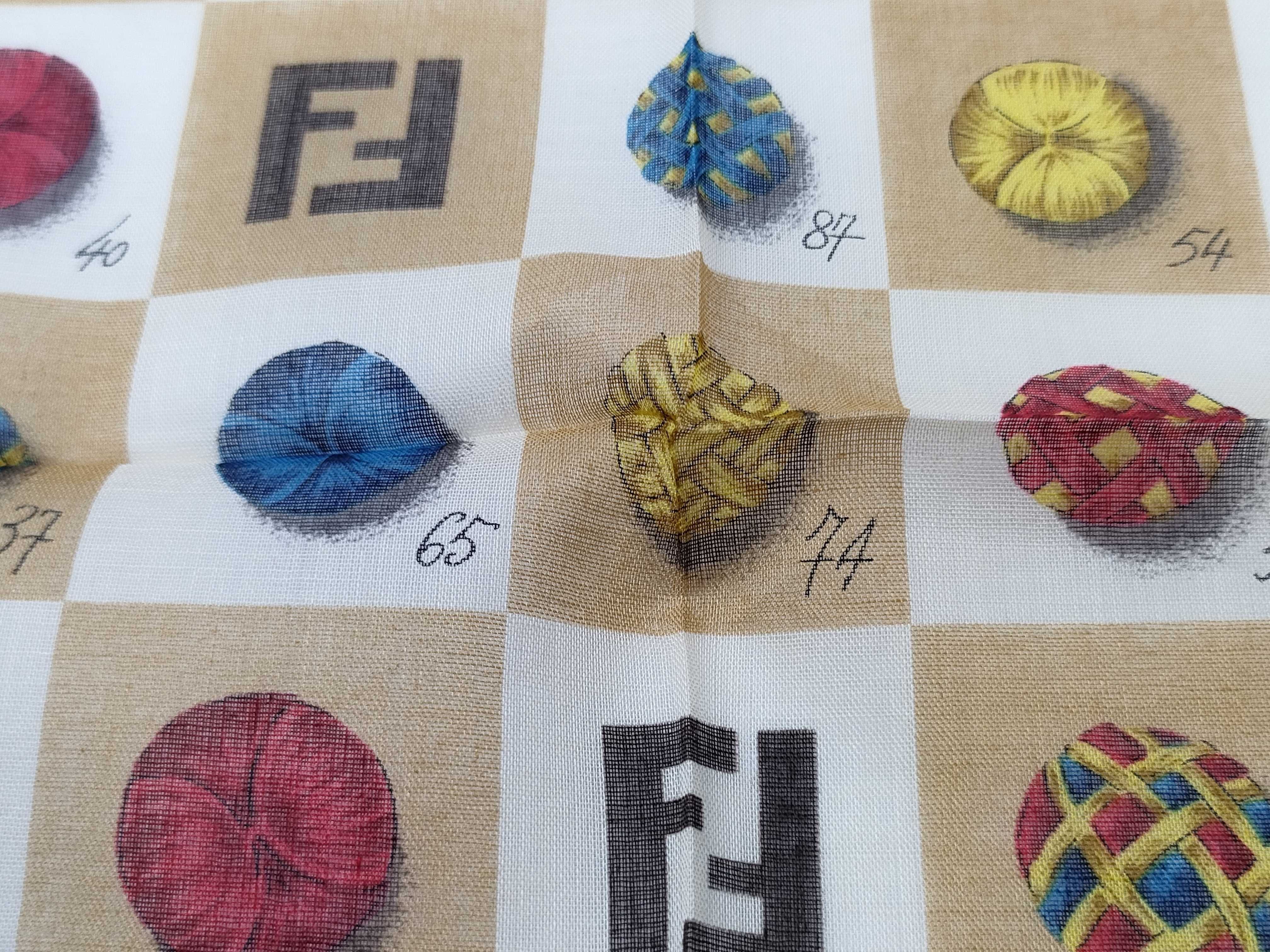 handkerchief scarf with sticker FF other accessories — view 9