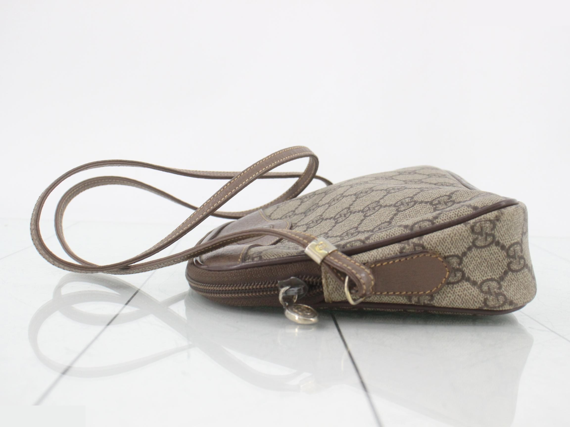 GG Plus Interlocking Mini Shoulder Bag, Brown, 23 x 17 x 5 cm — view 4