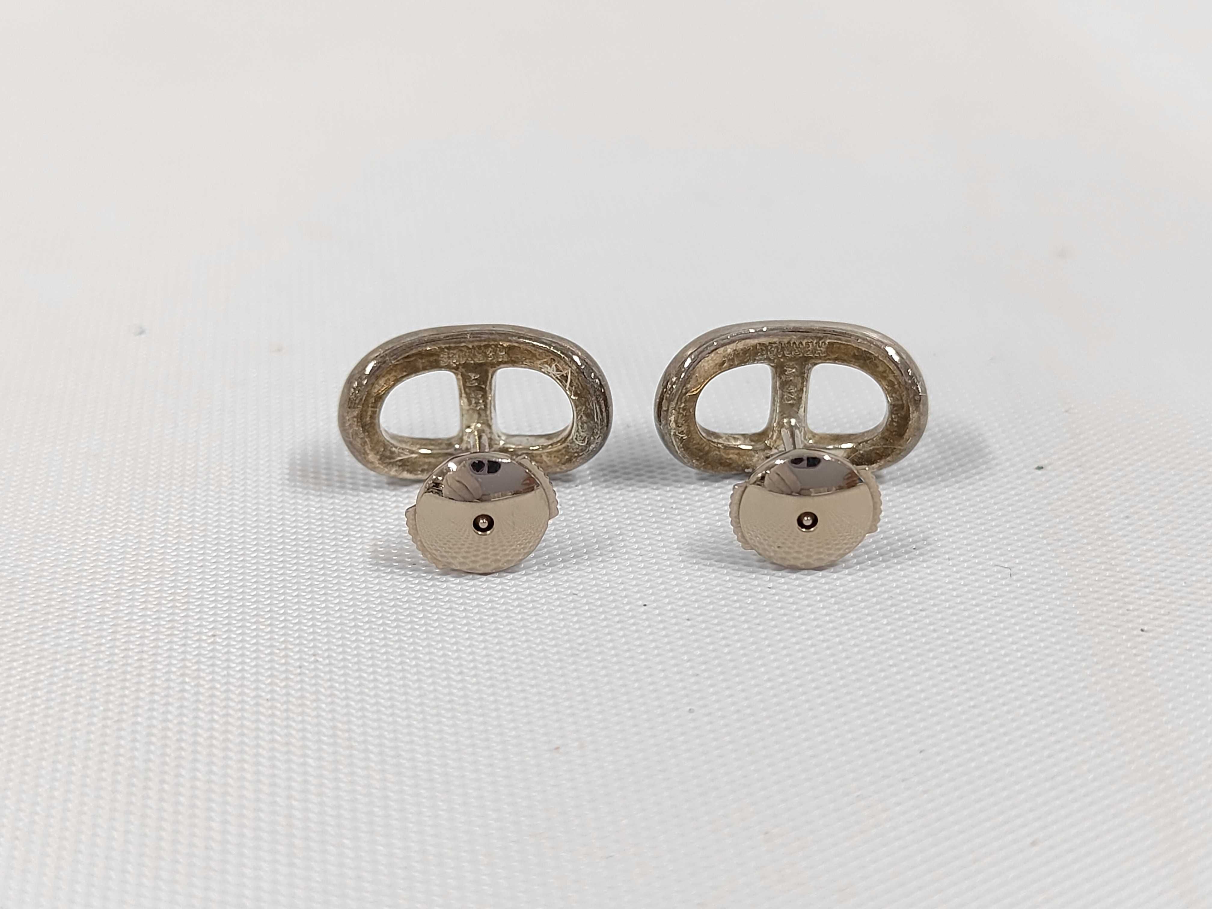 Hermès Chaine d'Ancre SV925 Earrings — view 2
