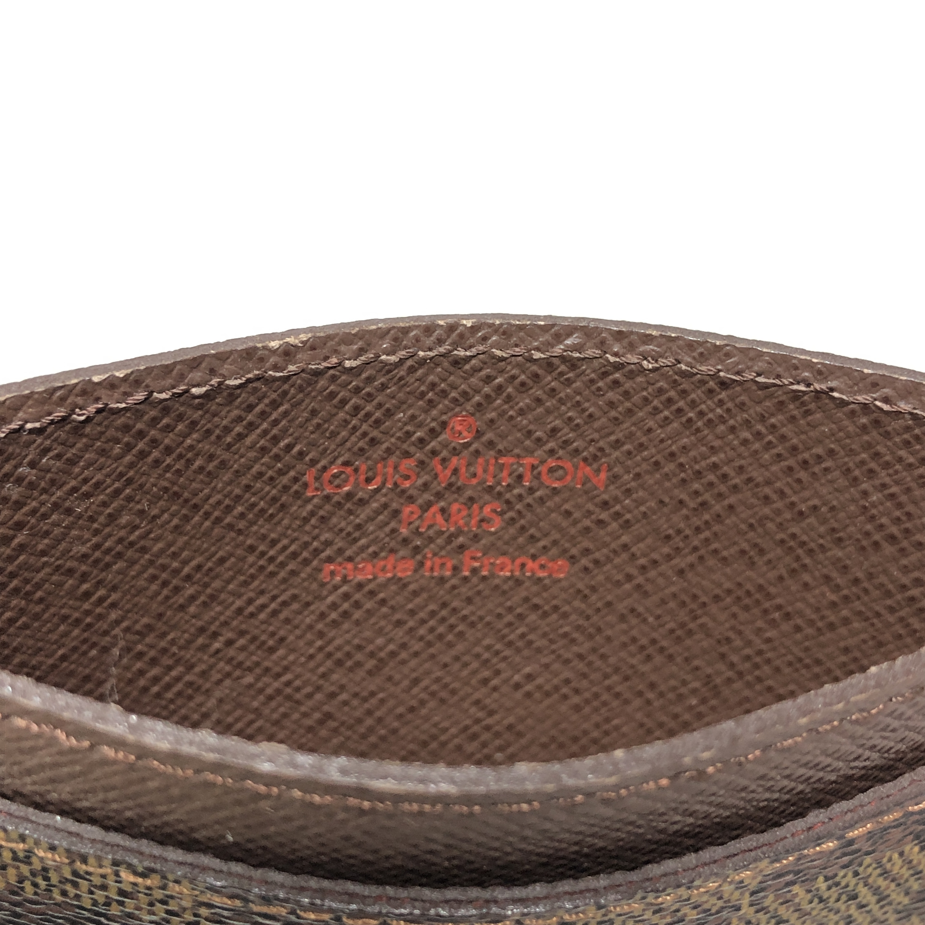 Damier Portecartes Sample N61722 Card Case Ebene SP3079 Business Card Holder Pass Case Card Case Made in France Card Case — view 14