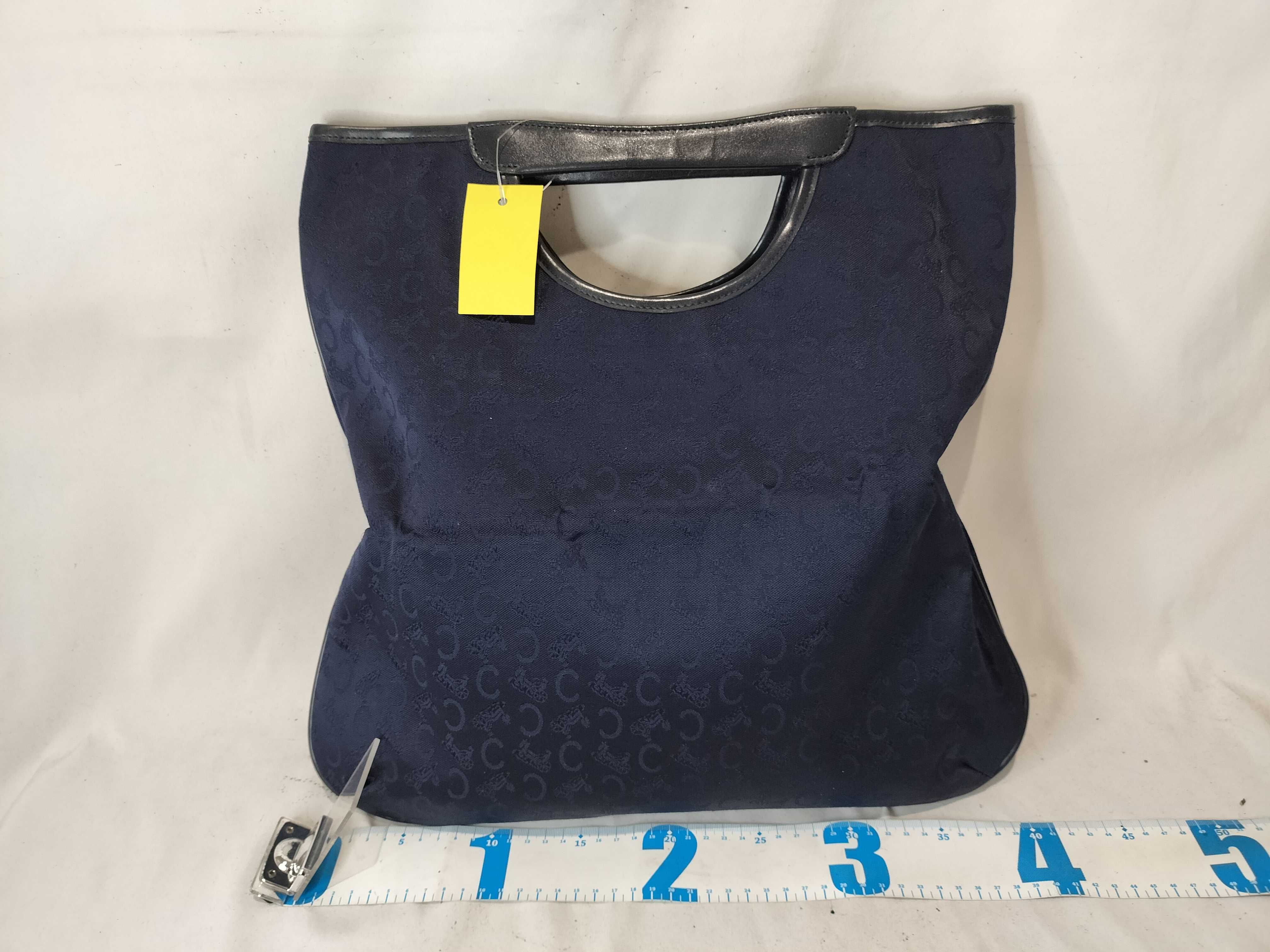 x Noevir Collaboration Handbag, Navy — view 3