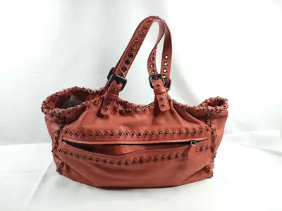 Intrecciato Studded Tote Bag