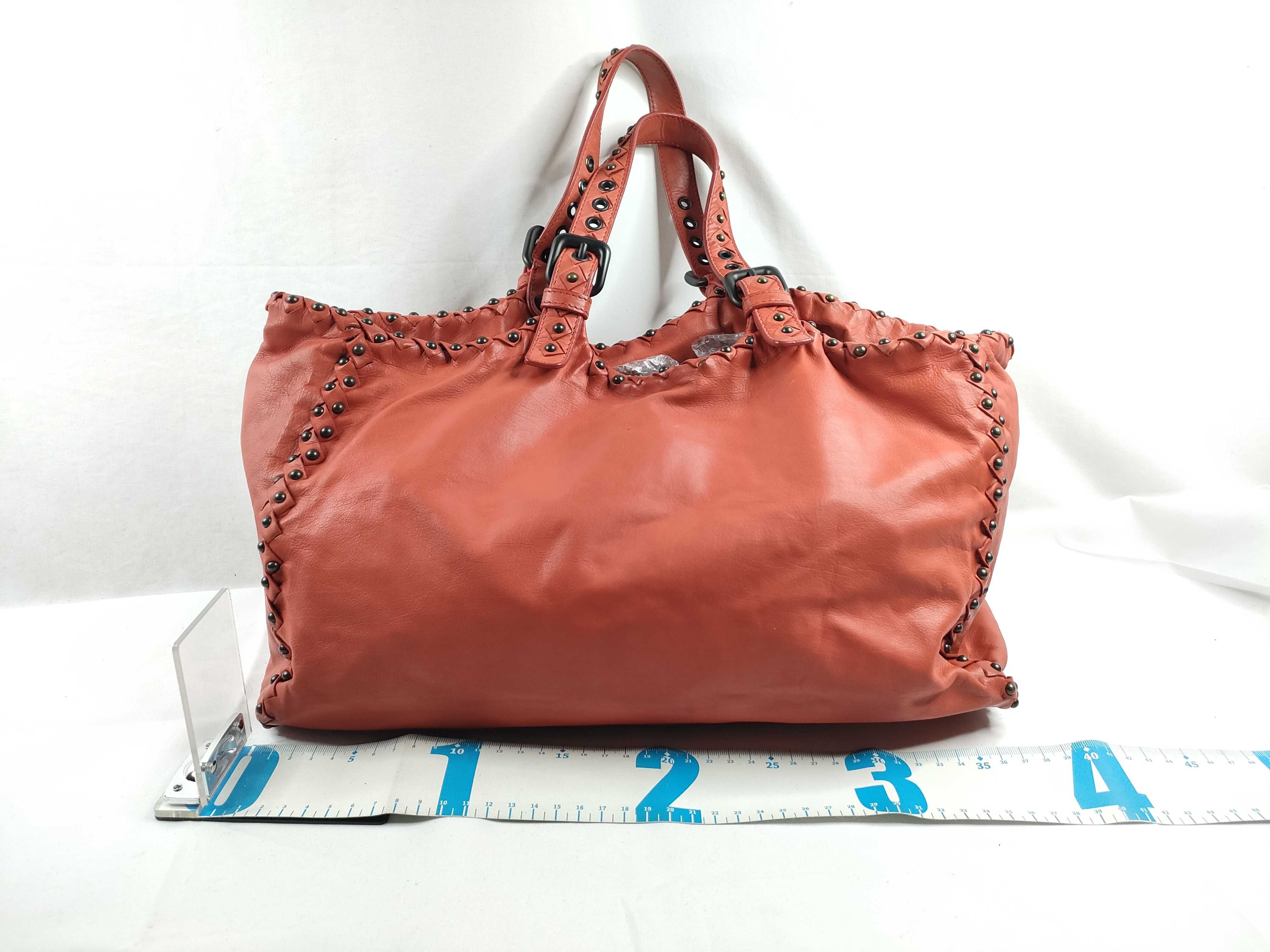 Intrecciato Studded Tote Bag — view 2