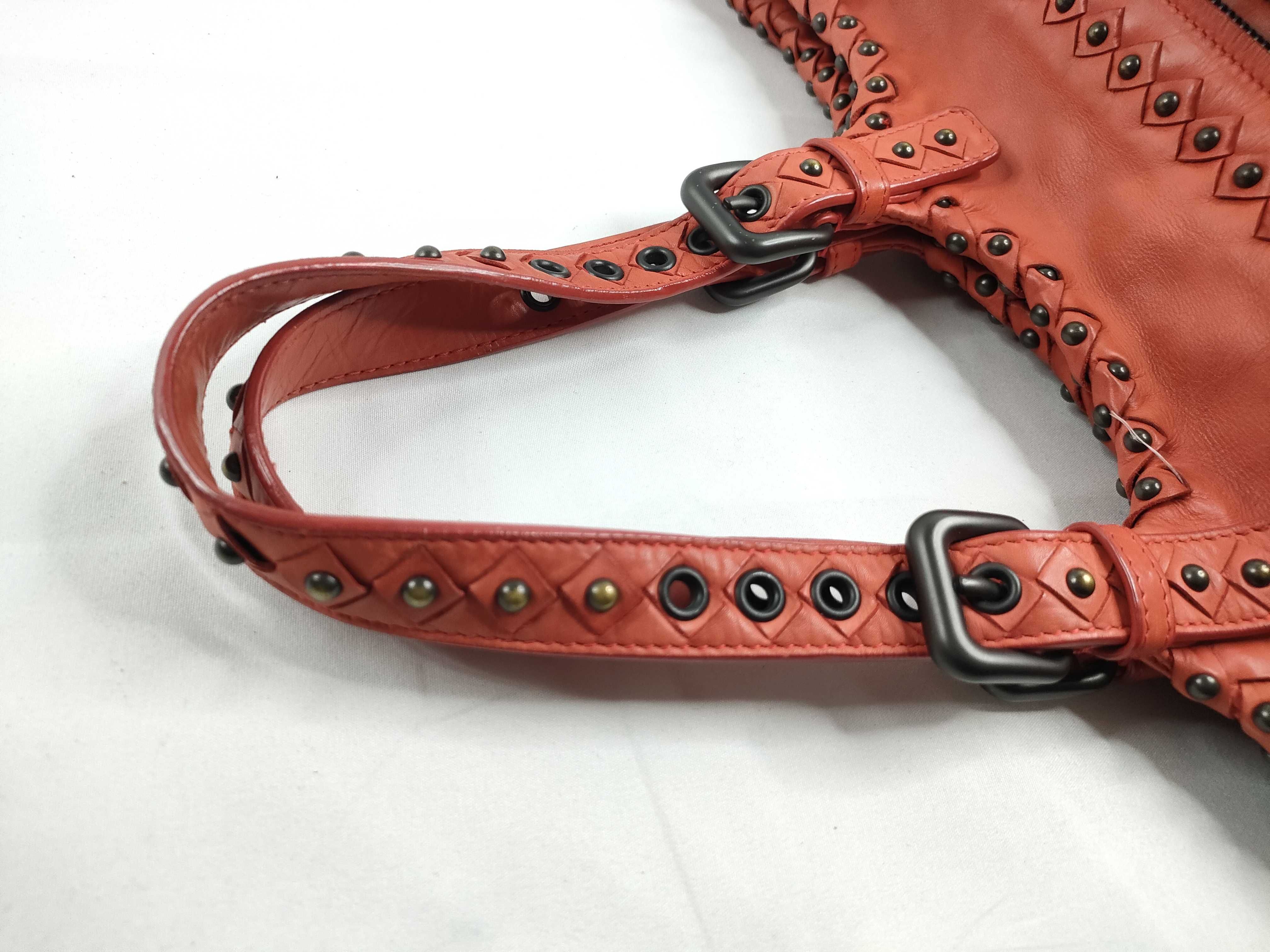 Intrecciato Studded Tote Bag — view 6