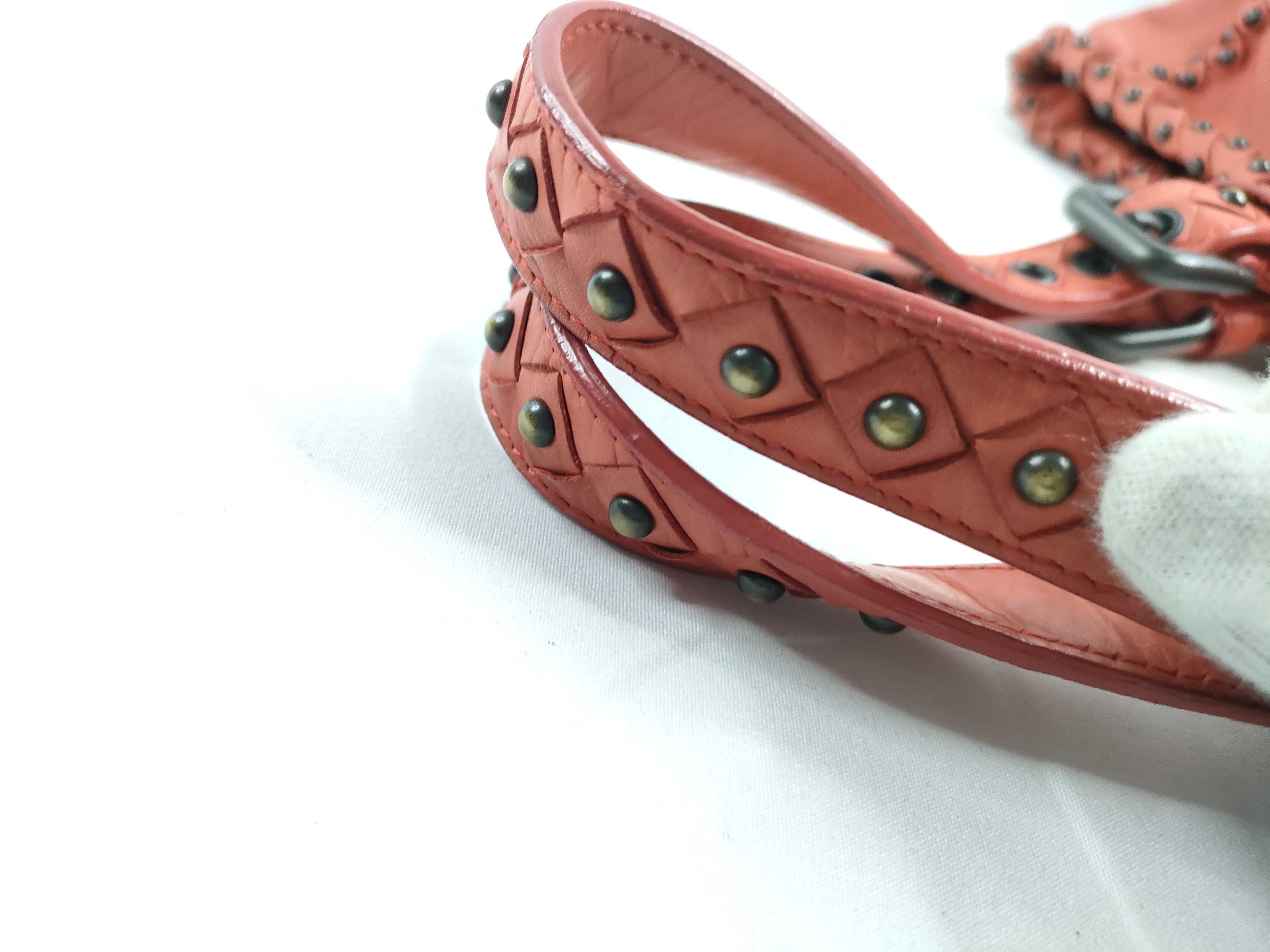 Intrecciato Studded Tote Bag — view 7
