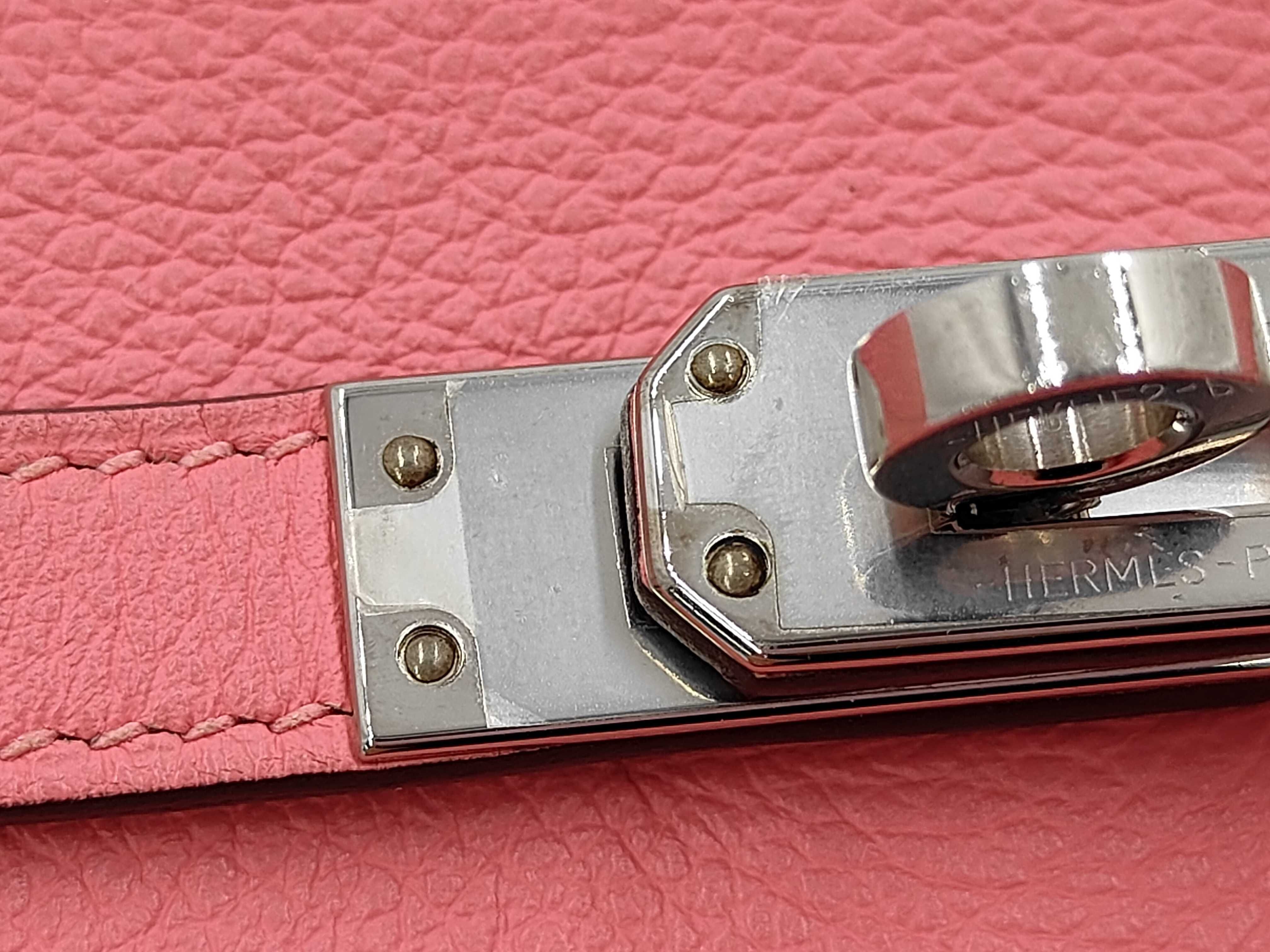Kelly Dance II Veau Evercolor Rose Azalee Silver Hardware D:2019 HD X75052 Handbag — view 6