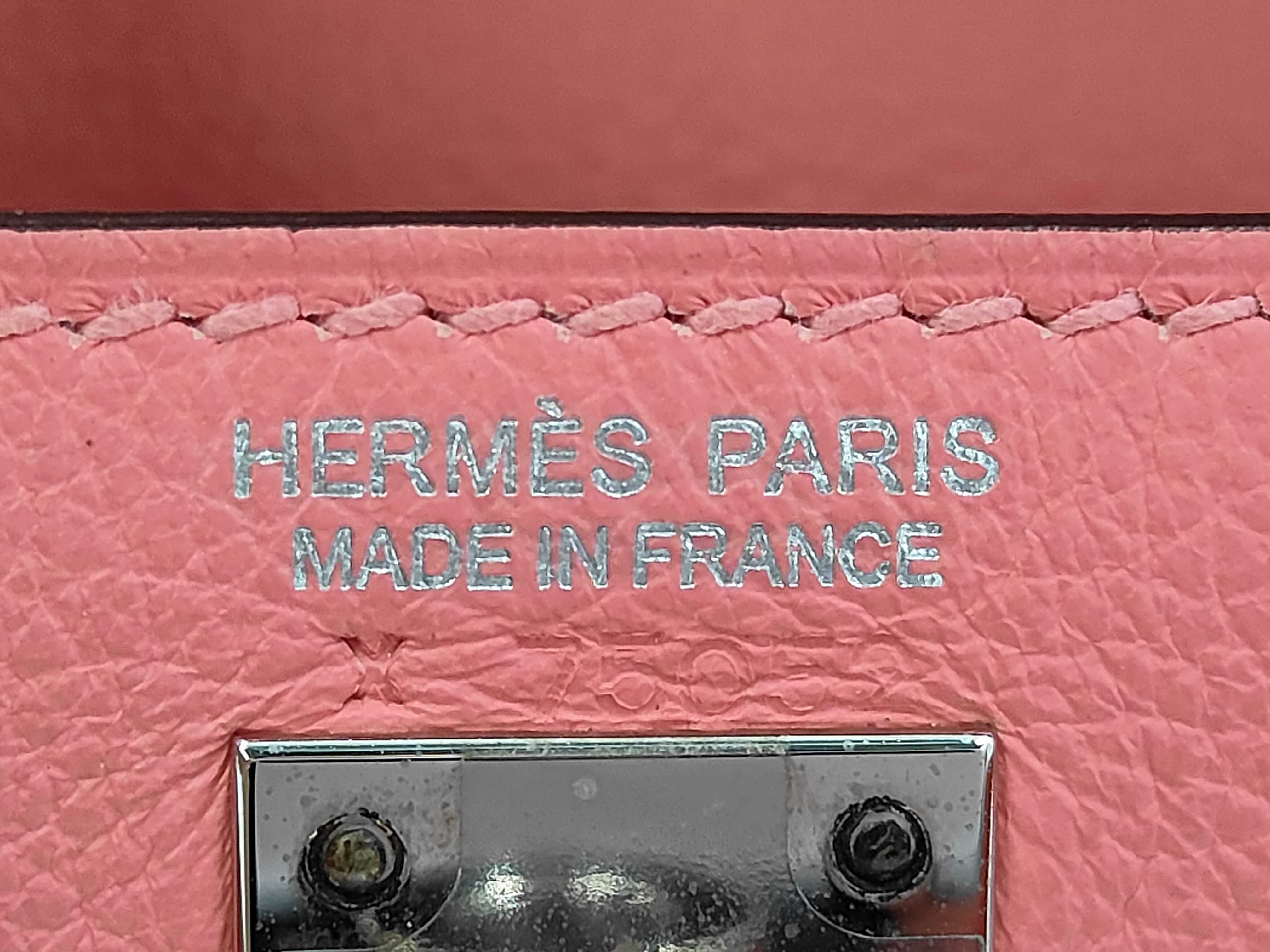 Kelly Dance II Veau Evercolor Rose Azalee Silver Hardware D:2019 HD X75052 Handbag — view 7