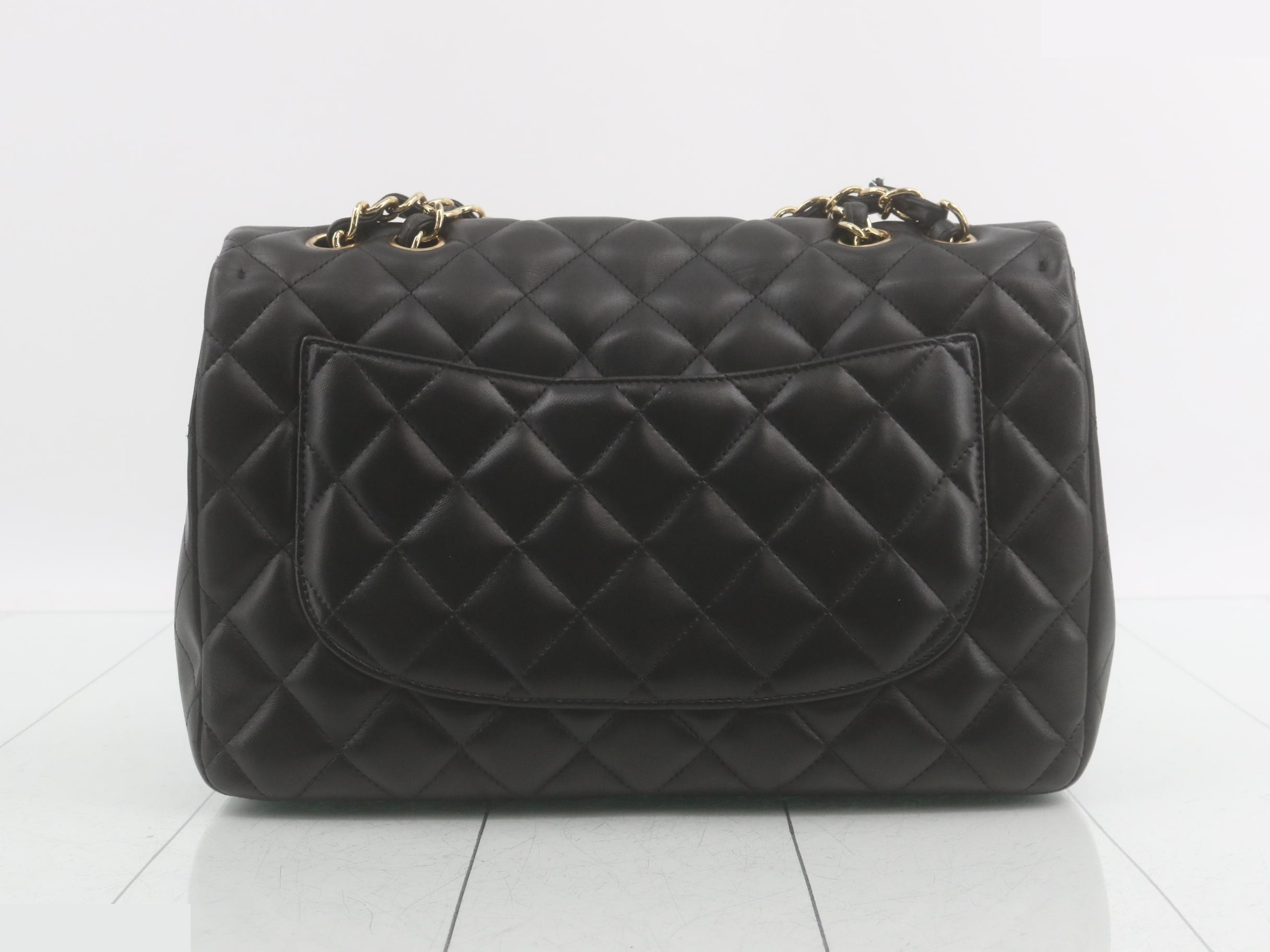 Large Matelassé 30 Lambskin Turnlock Double Chain Shoulder Bag — view 2