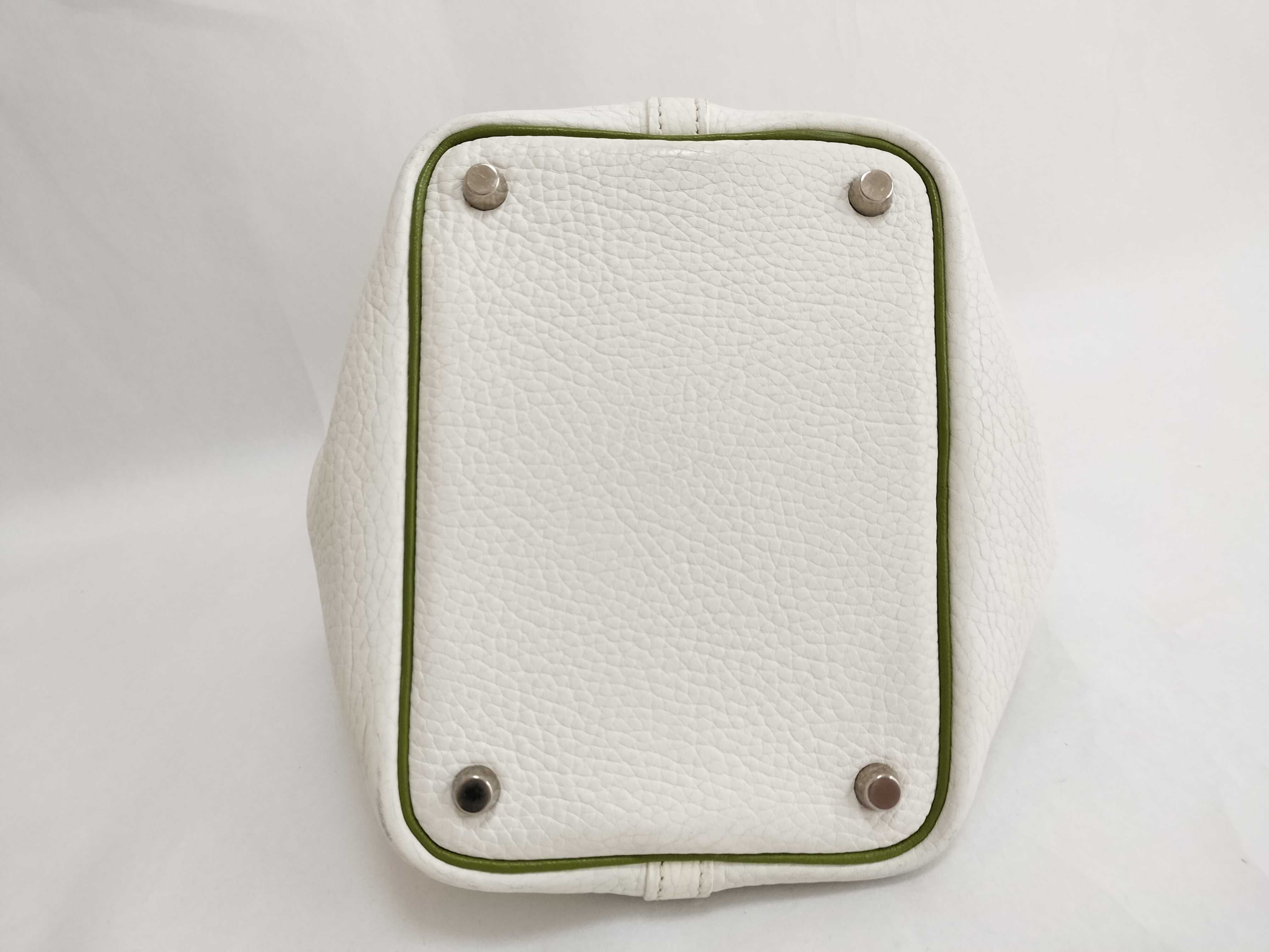 Picotin Eclat PM (White) Handbag — view 7