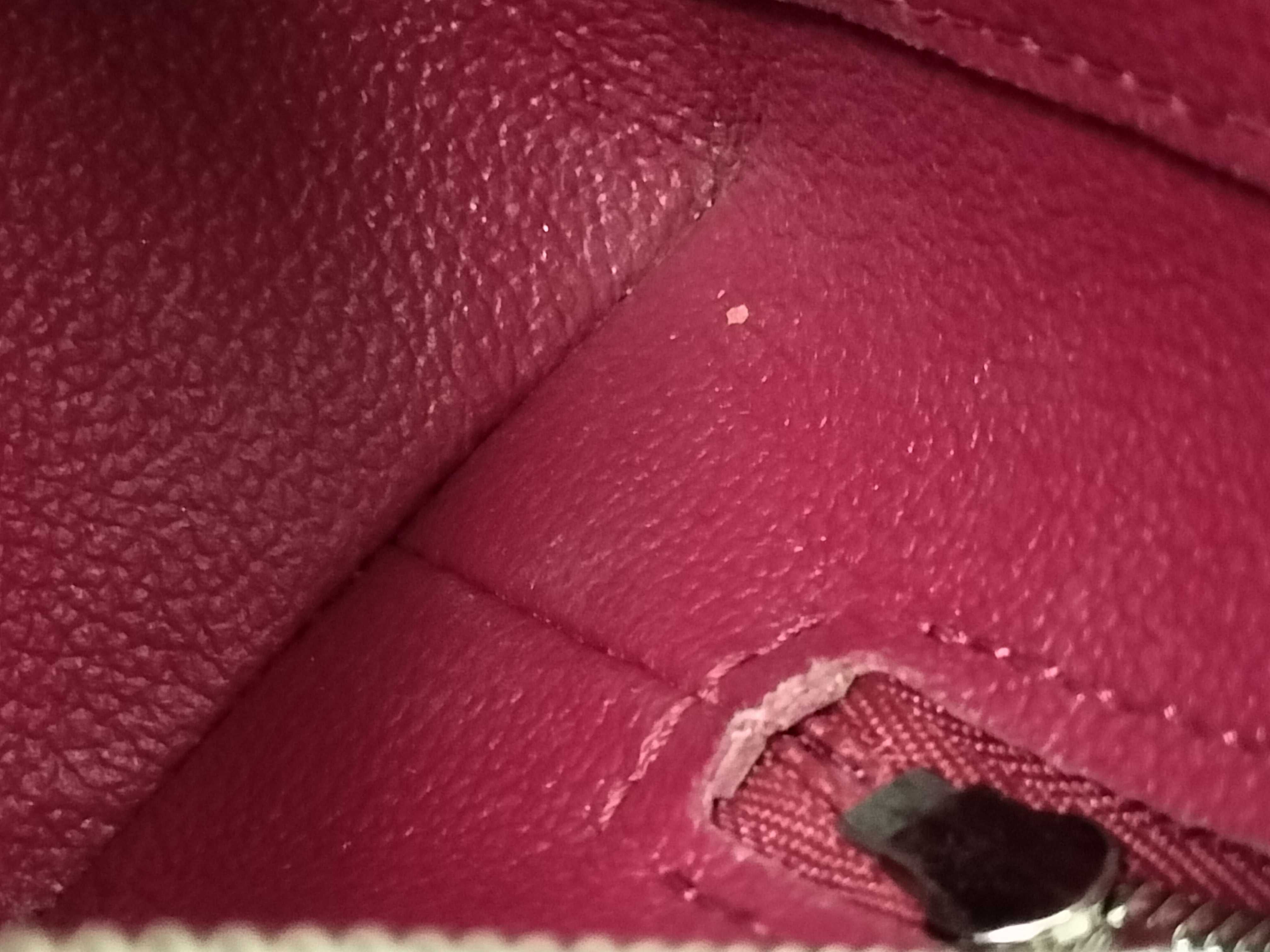 Epi Pochette Cosmetic Pouch SR11*9 M40641 Fuchsia Pouch — view 14