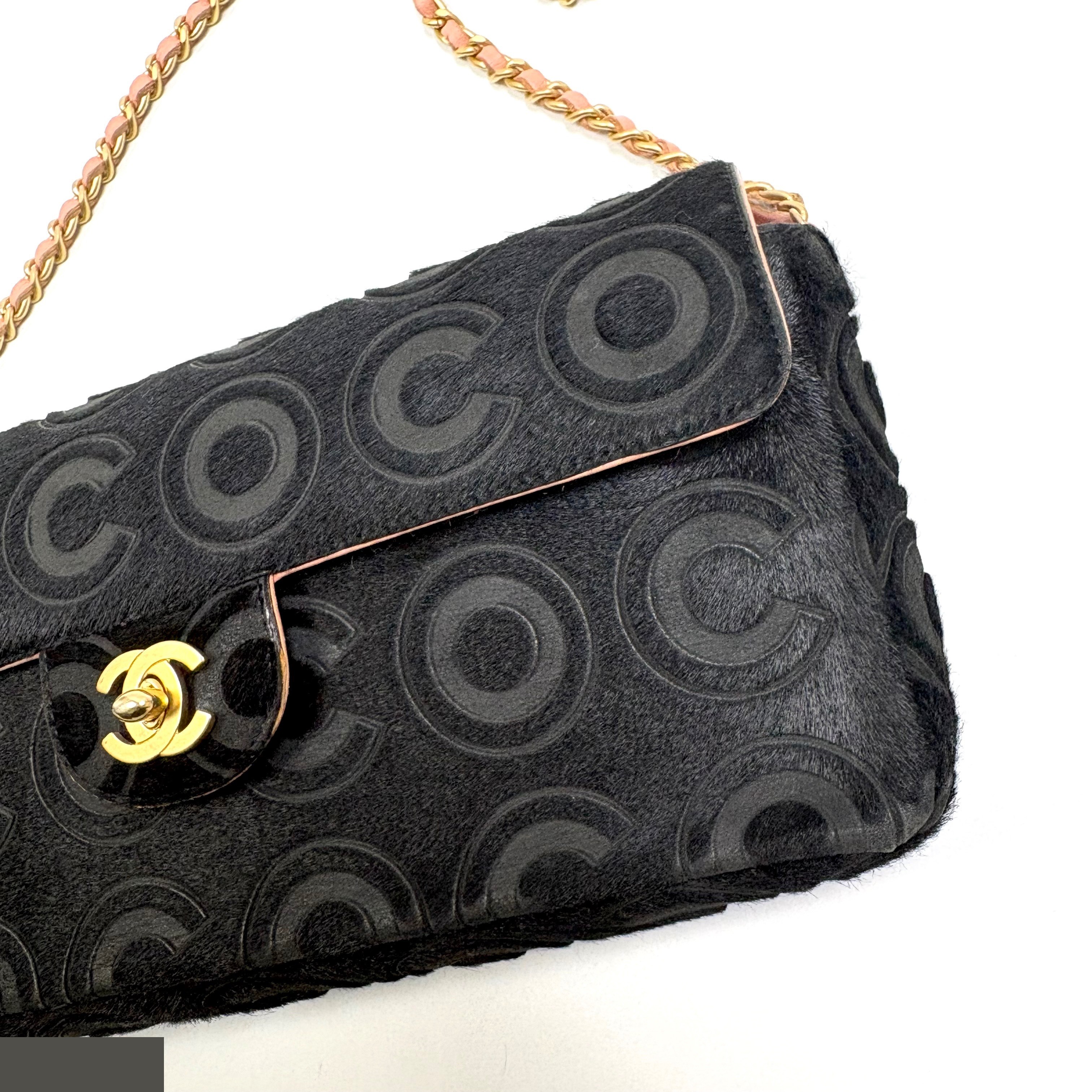 Calf hair coco turnlock (bag) — view 3