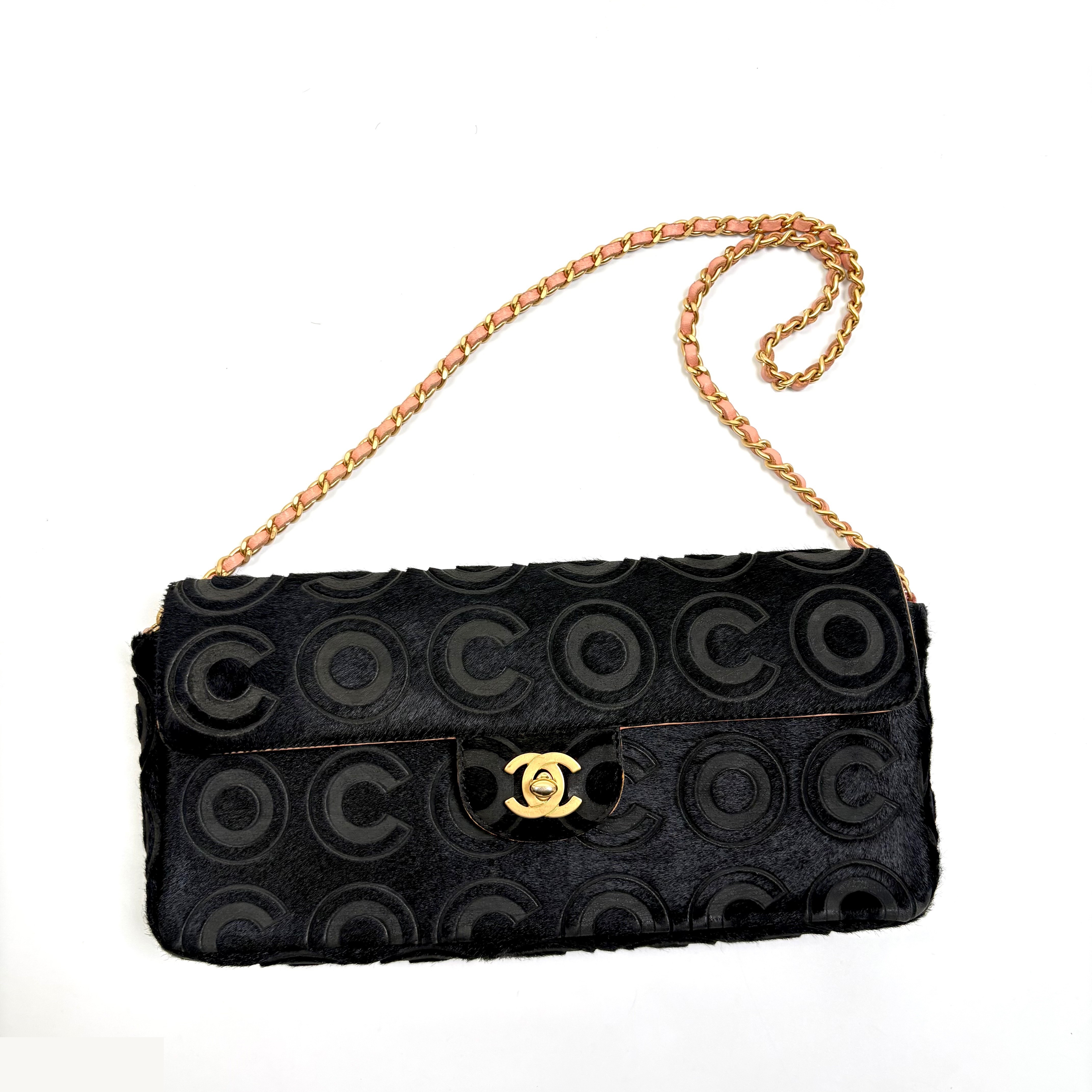 Calf hair coco turnlock (bag) — view 10