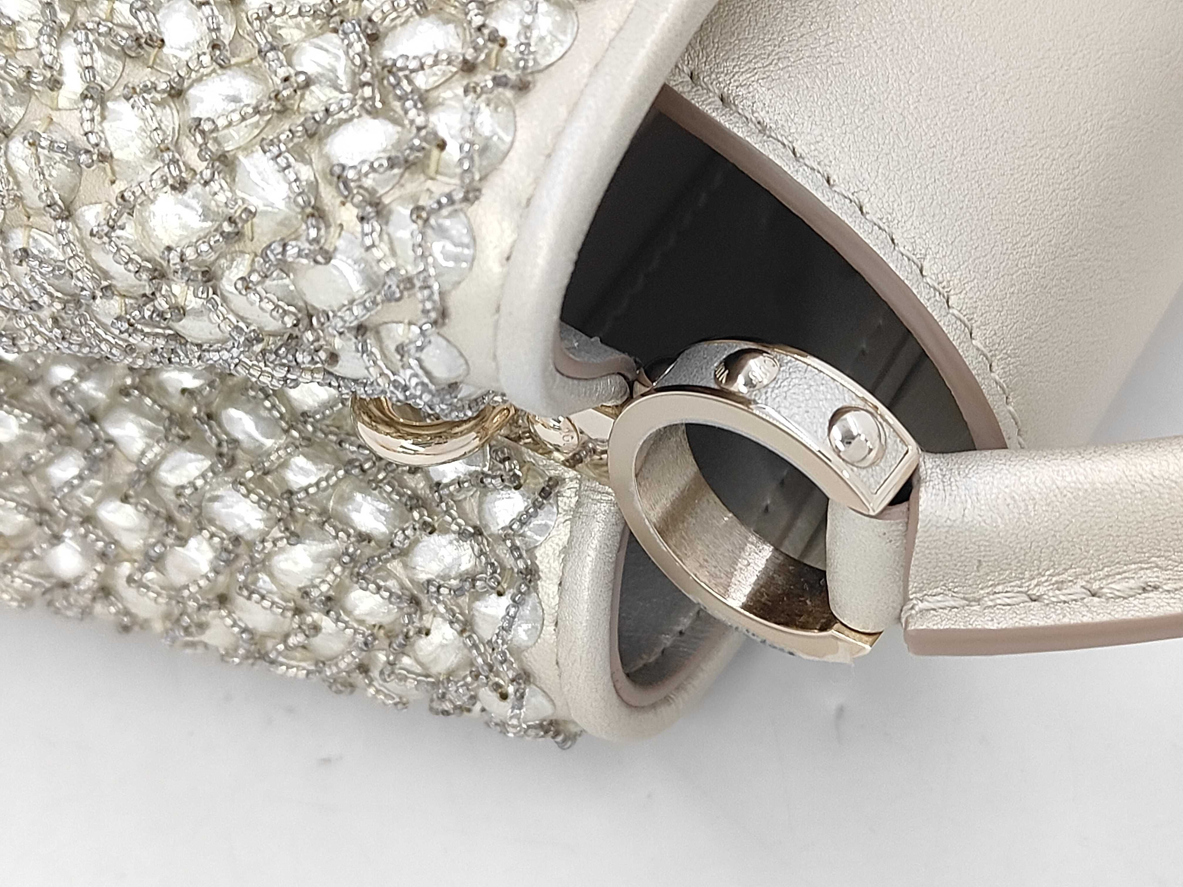 LV Capucines Mini Calf Pearl Gold GP Shoulder Bag — view 5