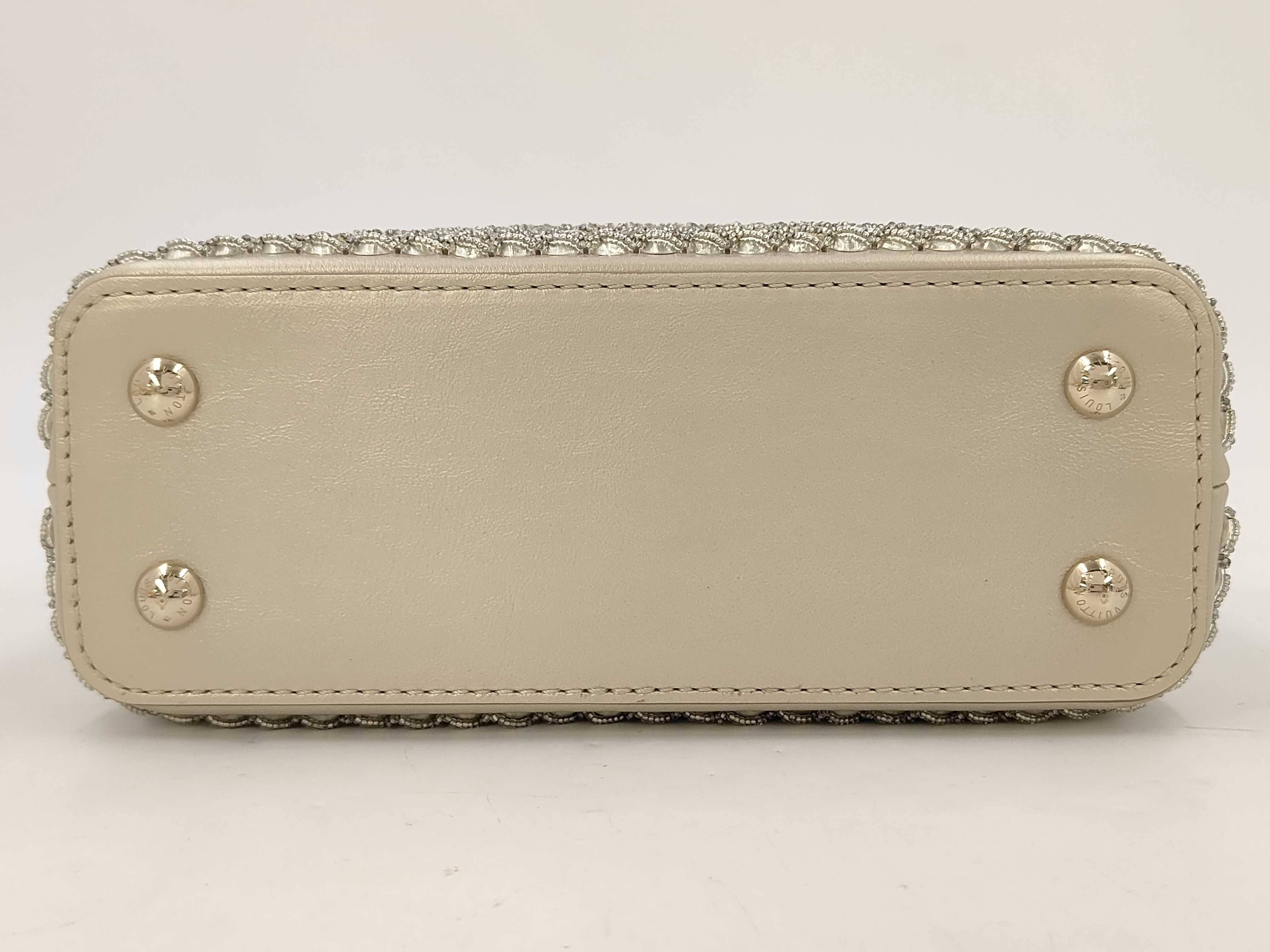 LV Capucines Mini Calf Pearl Gold GP Shoulder Bag — view 6