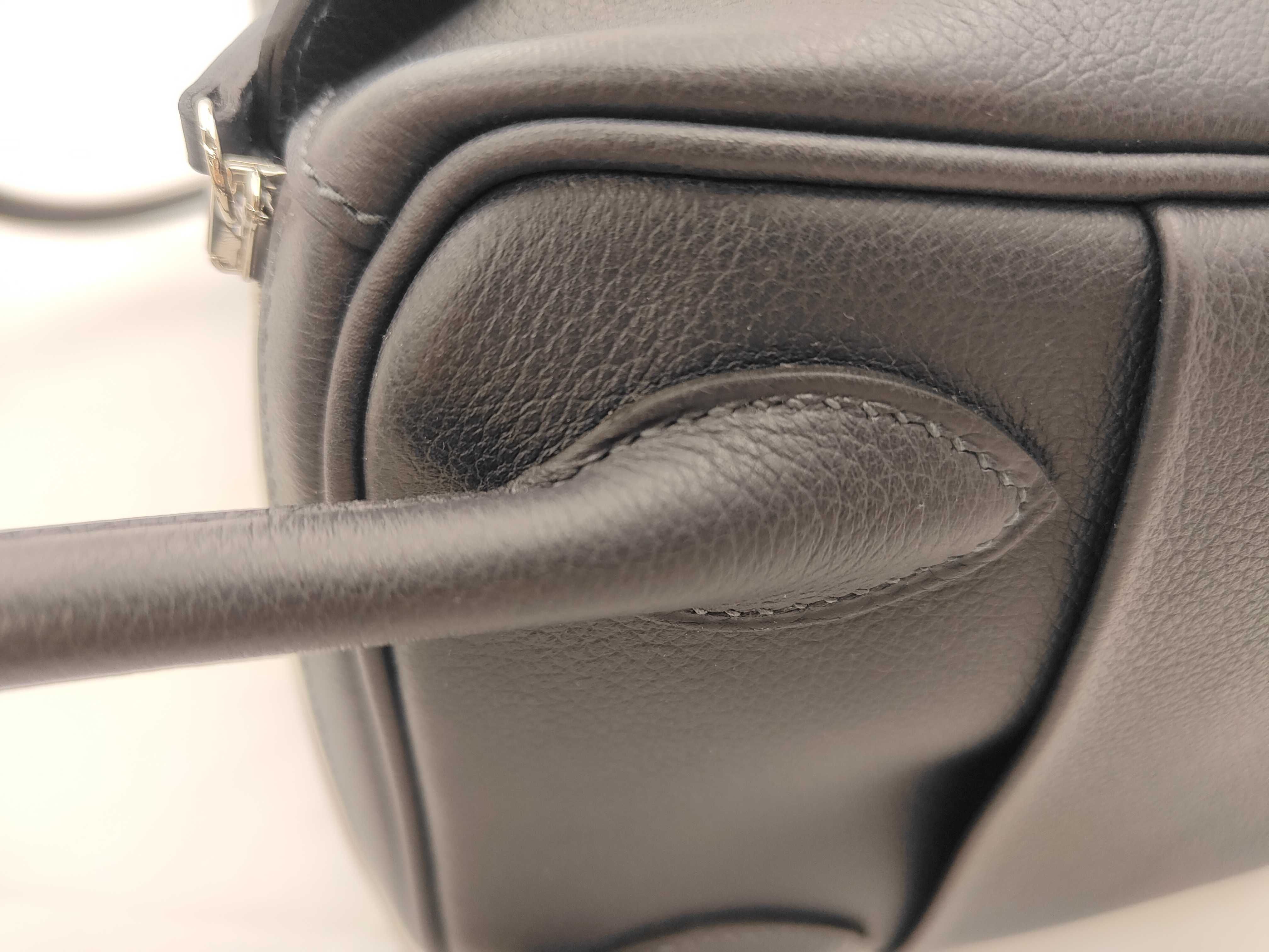 Lindy 26 Evercolor Caban Silver Hardware W Stamp Handbag — view 5