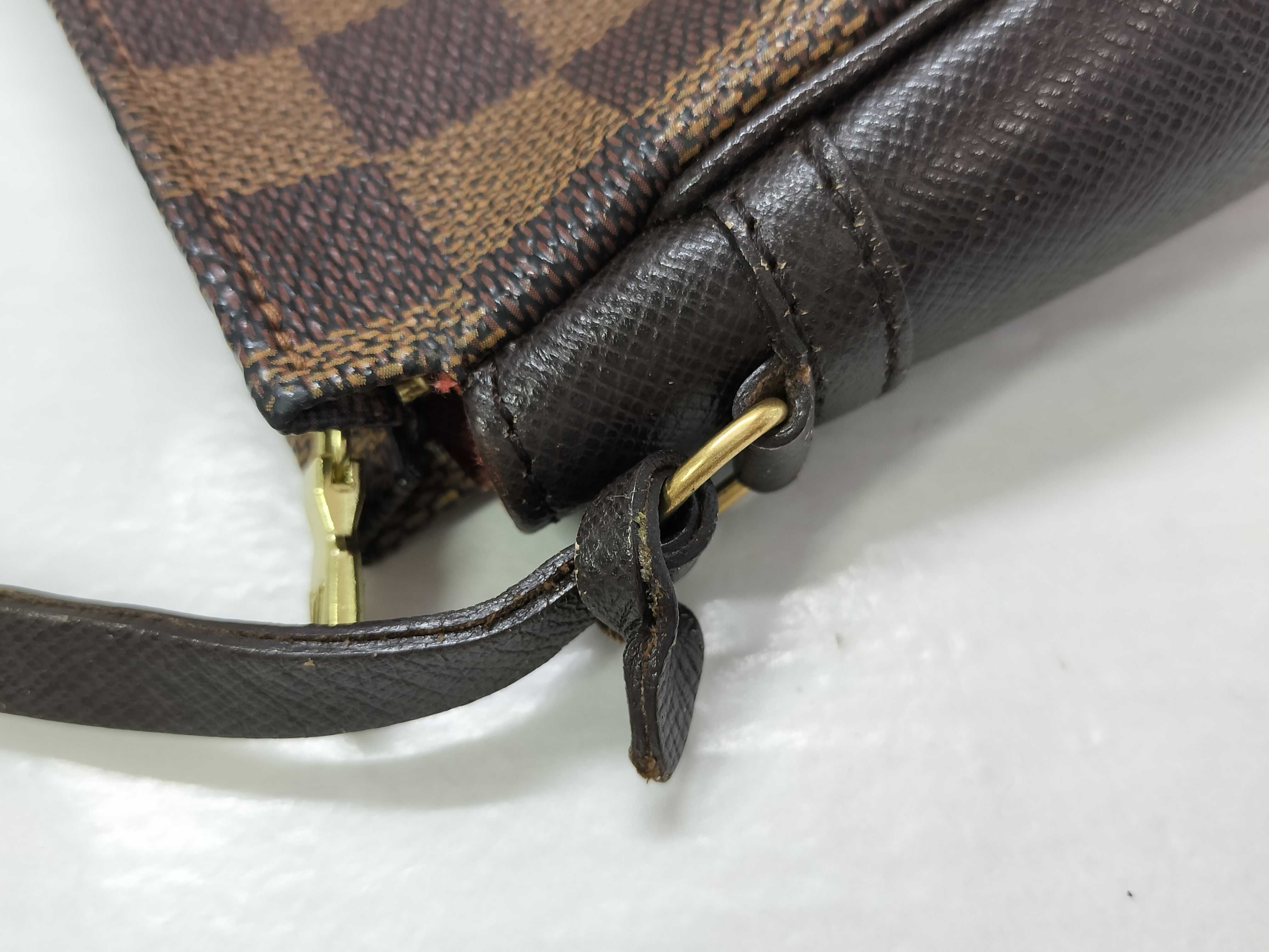 Damier Leather Trousse Makeup Pouch — view 5