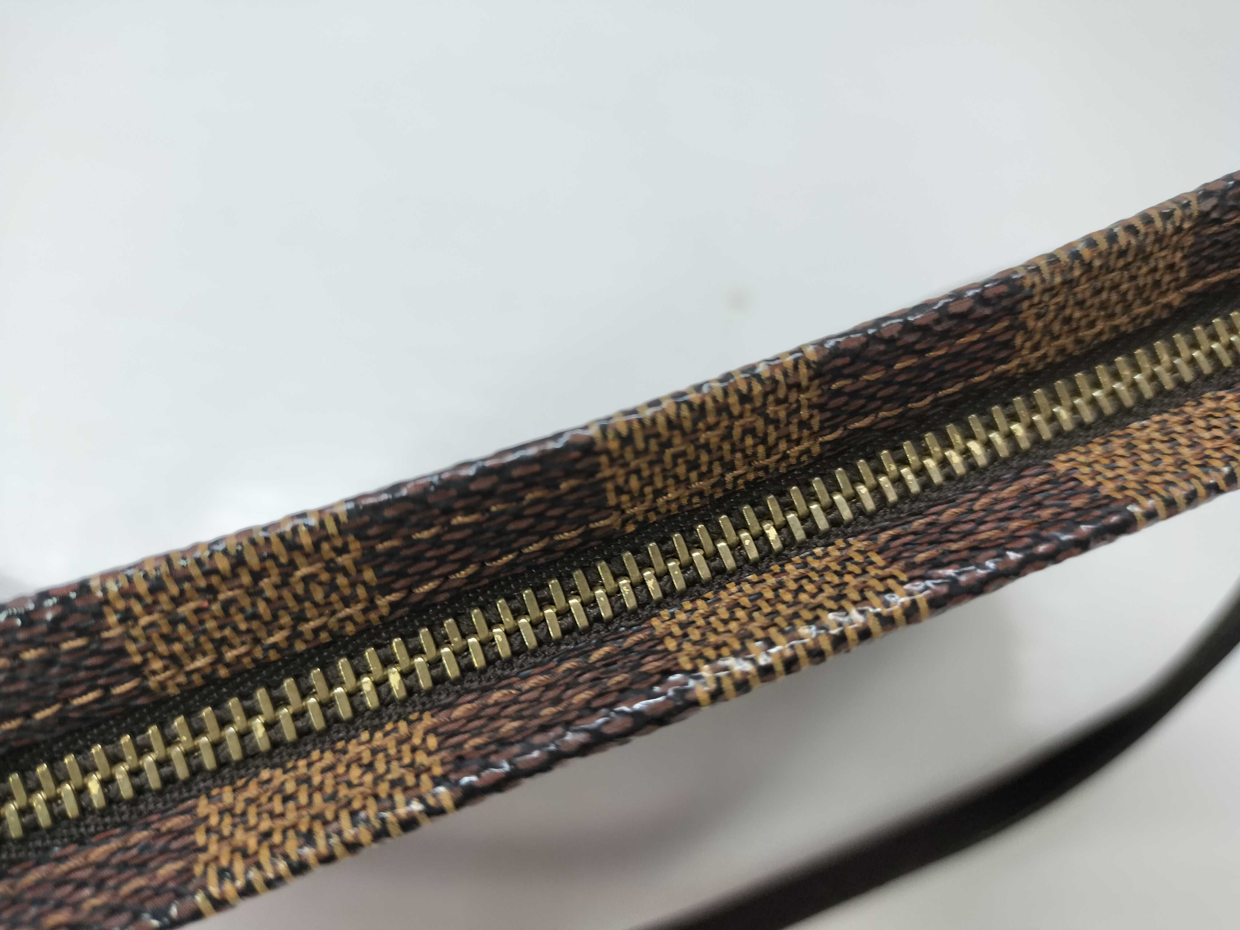 Damier Leather Trousse Makeup Pouch — view 6