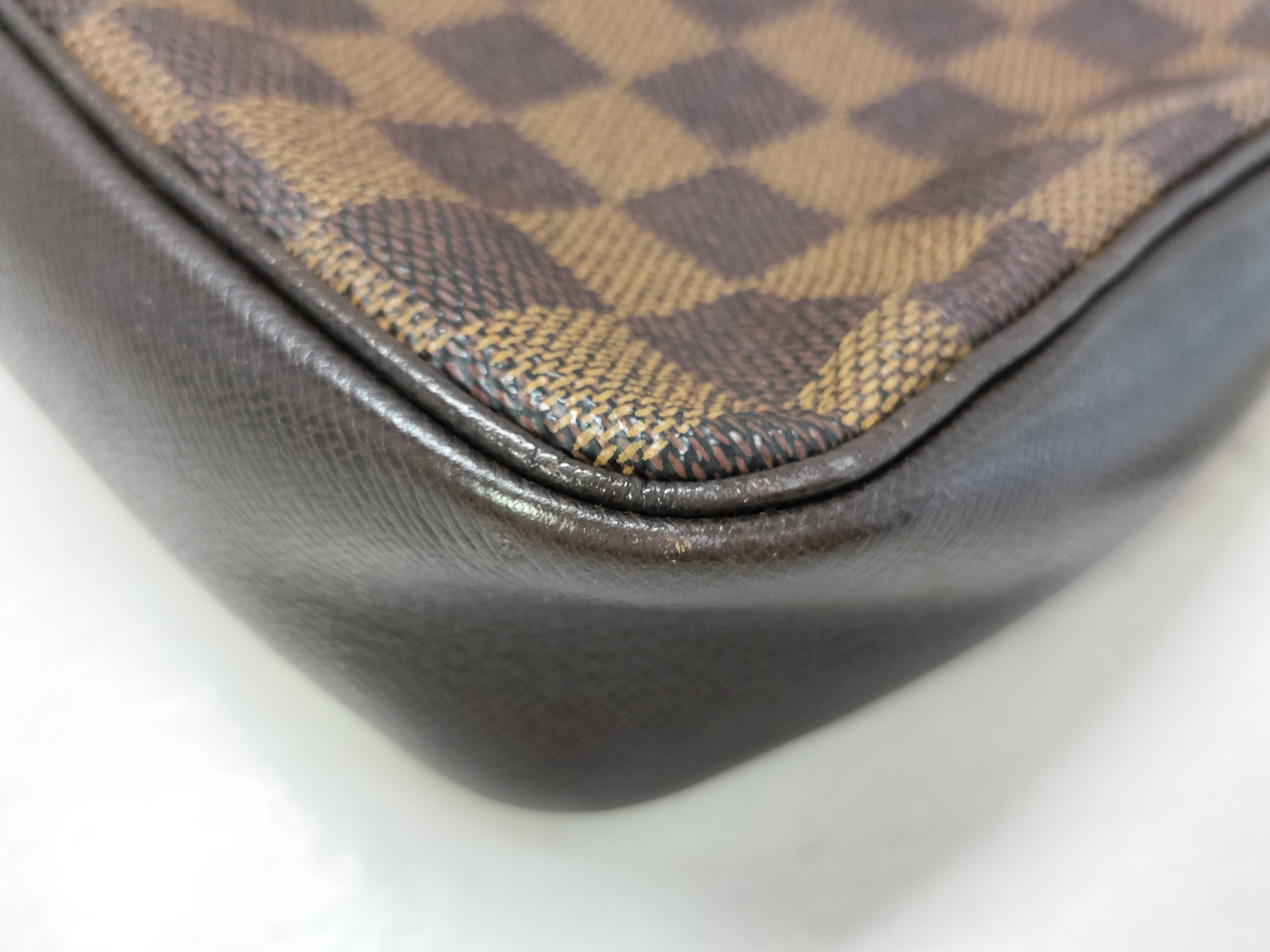 Damier Leather Trousse Makeup Pouch — view 7