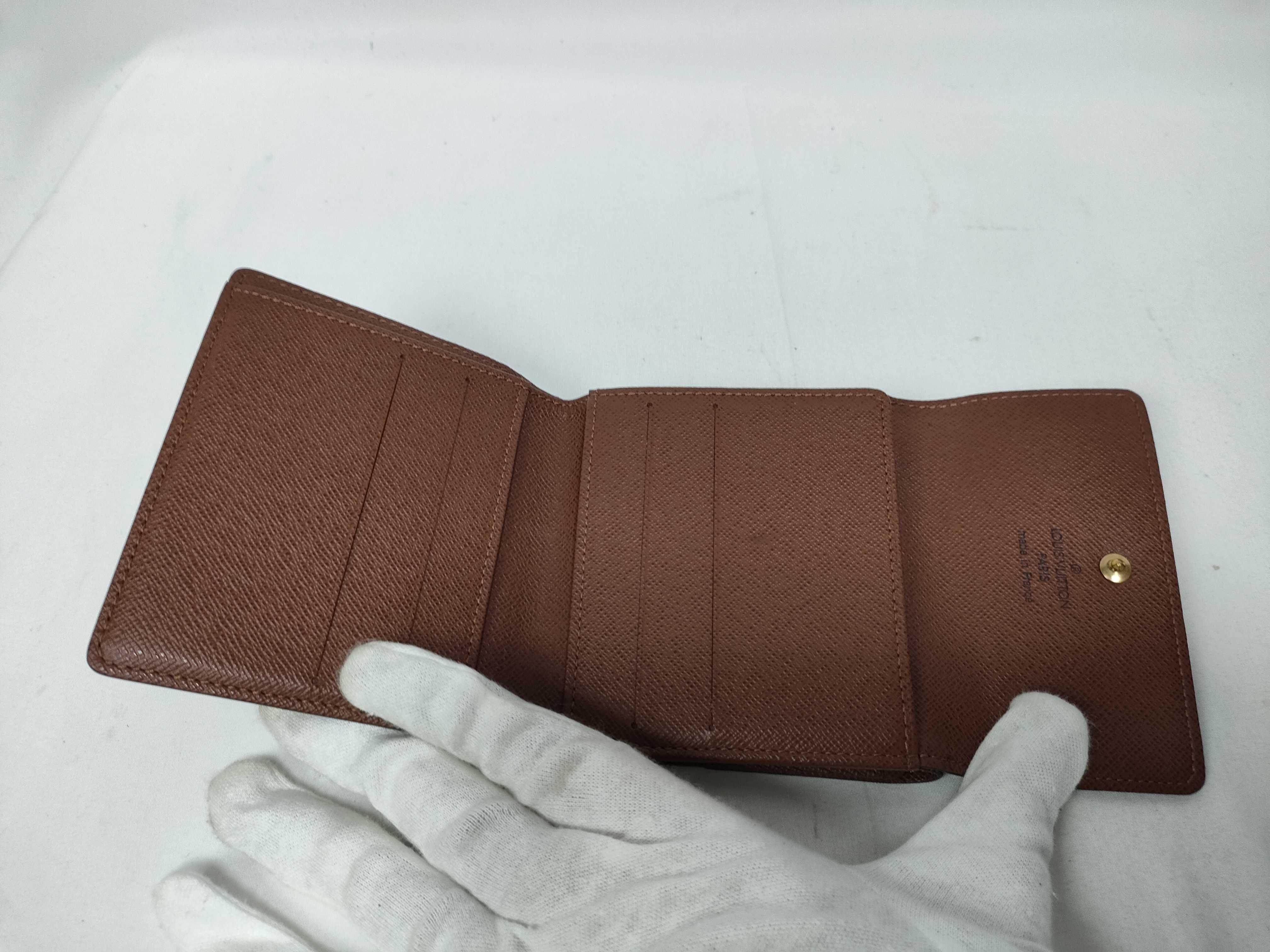 Monogram Louis Vuitton Portemonnaie Billet Carte Credit M61652 Monogram Wallet — view 9