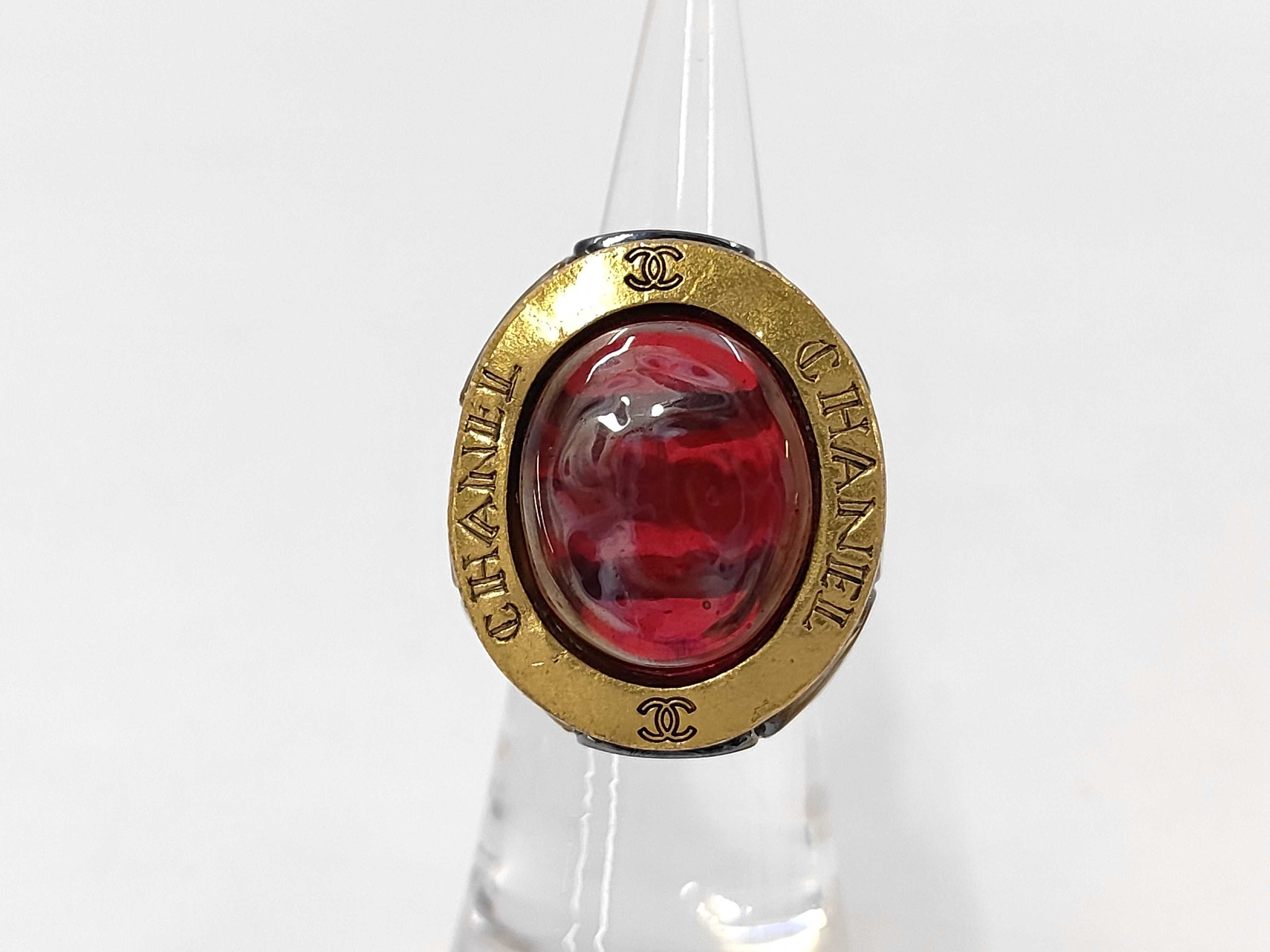 Logo Coco Mark Vintage Ring