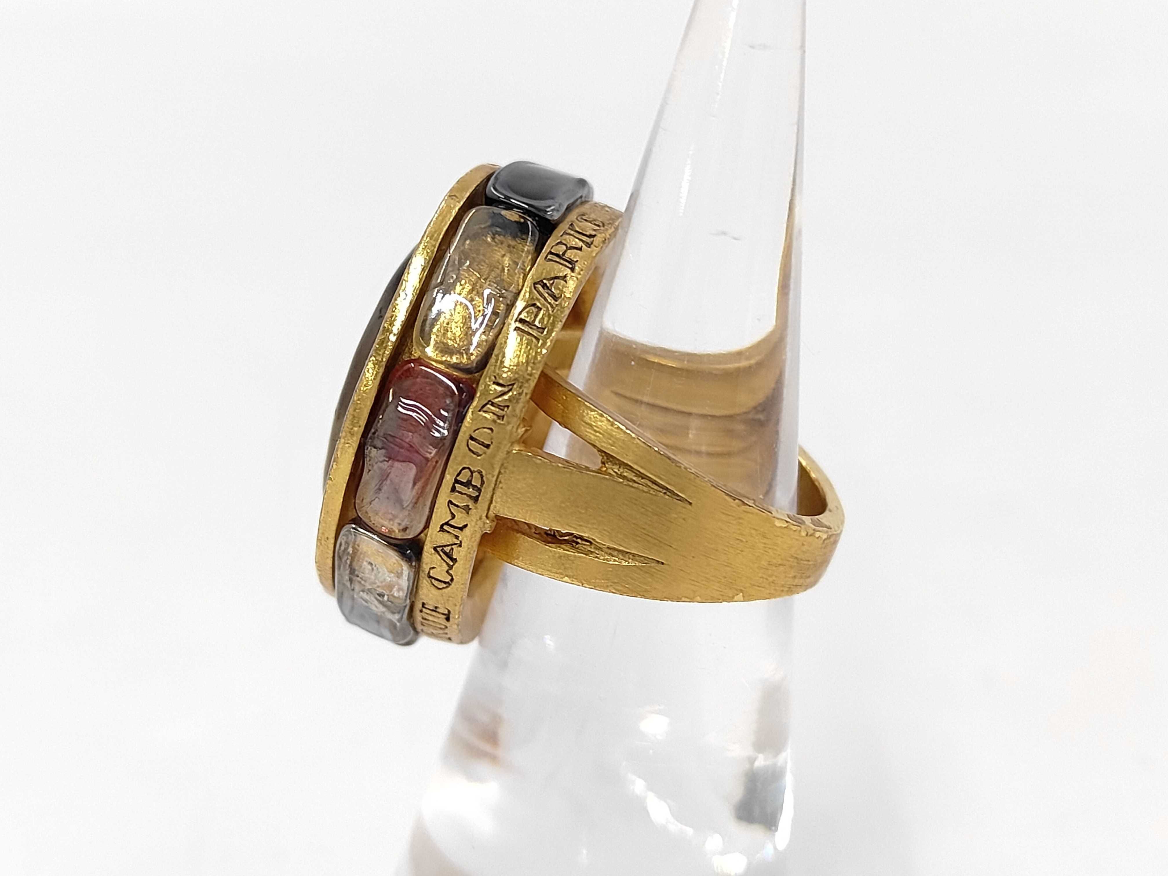 Logo Coco Mark Vintage Ring — view 2