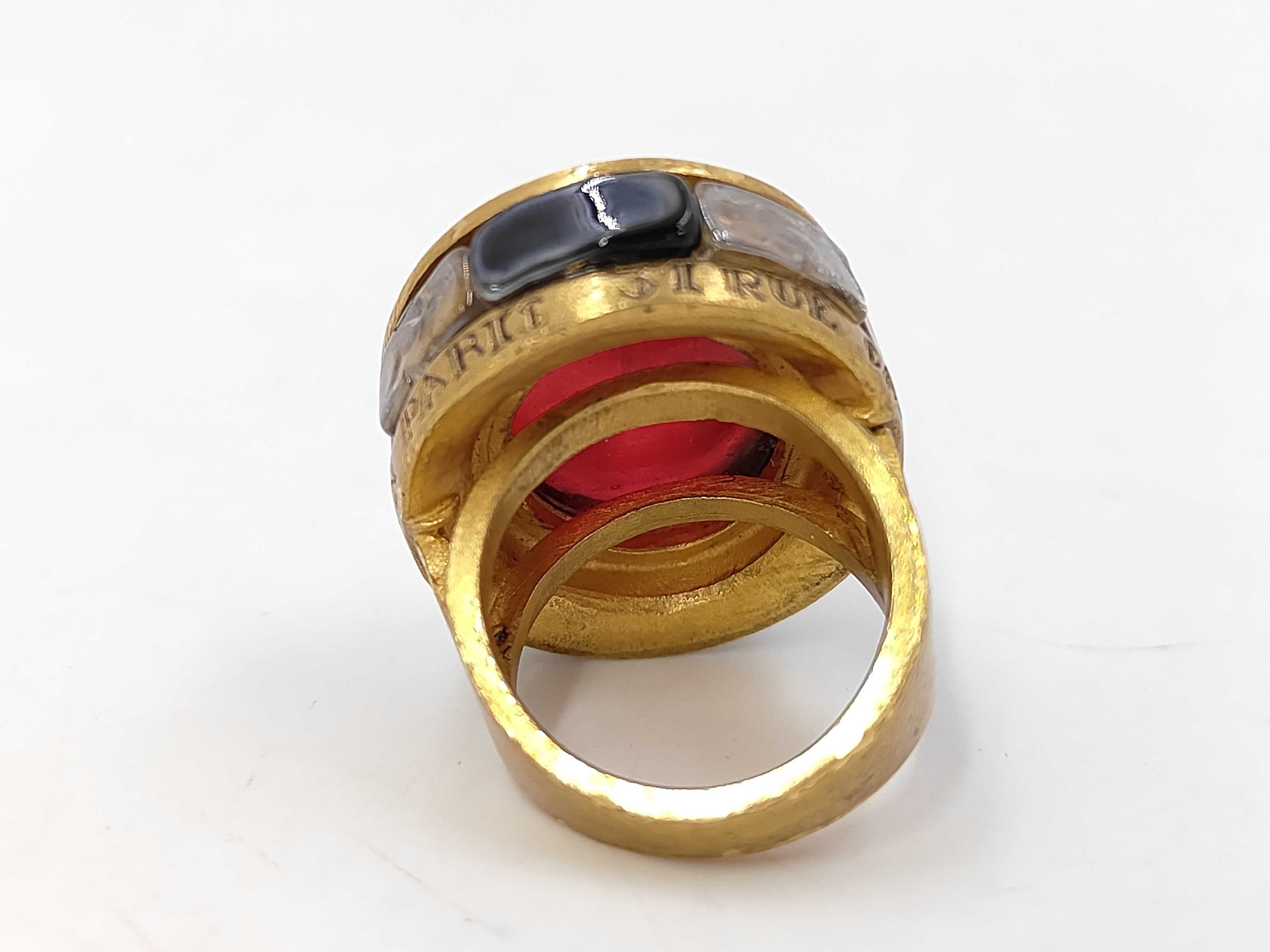 Logo Coco Mark Vintage Ring — view 4