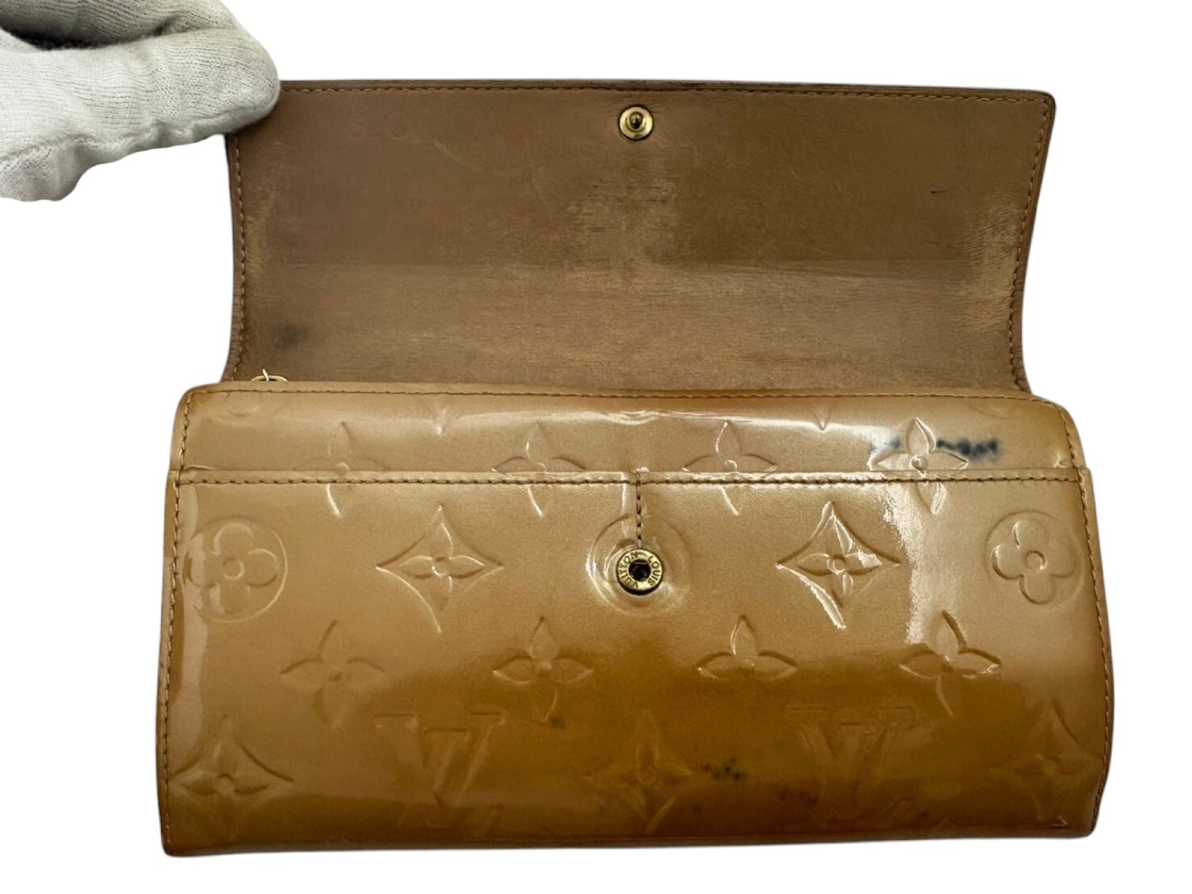 LV Monogram Vernis Portefeuille Sarah Wallet — view 5