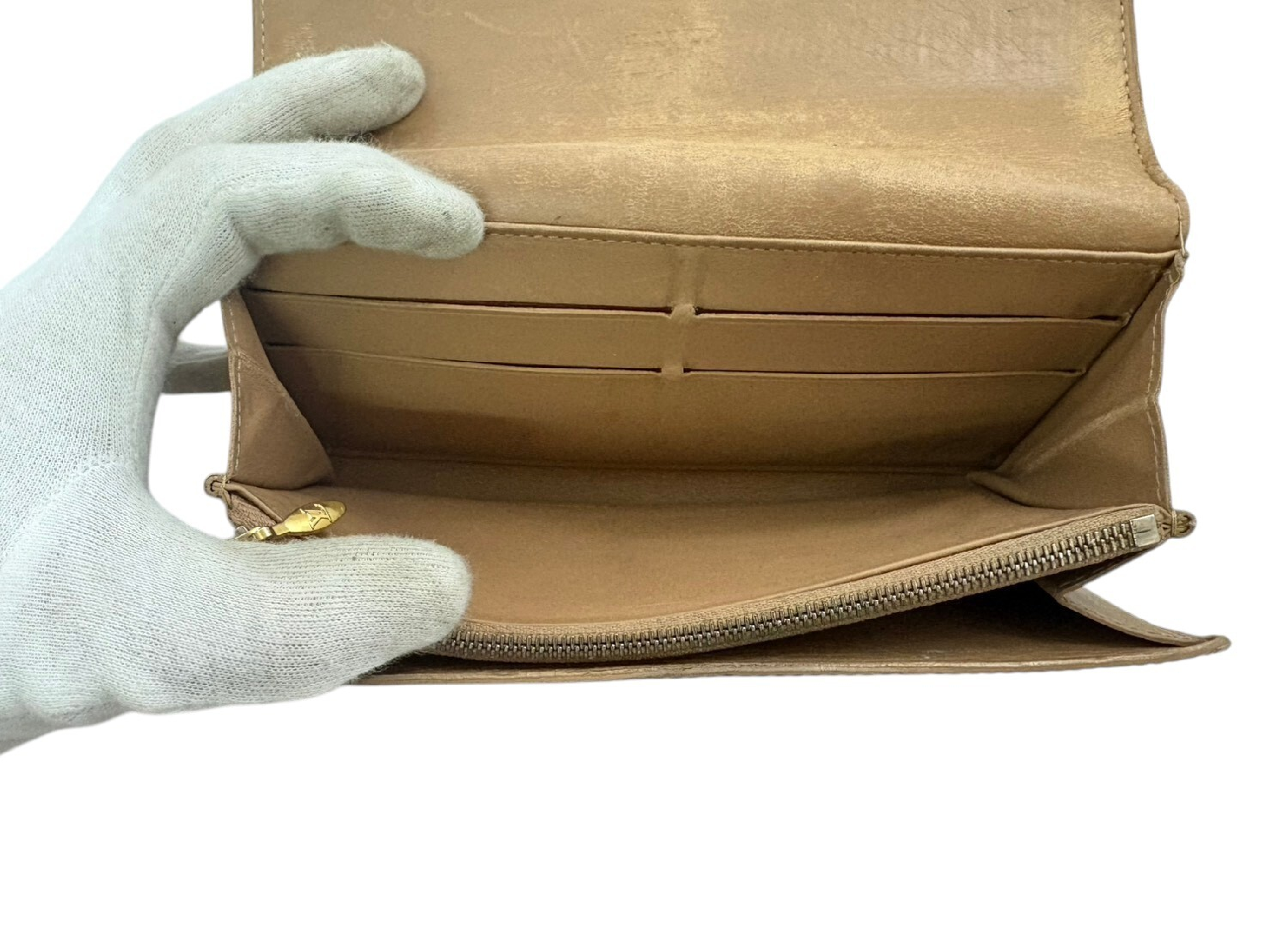 LV Monogram Vernis Portefeuille Sarah Wallet — view 6