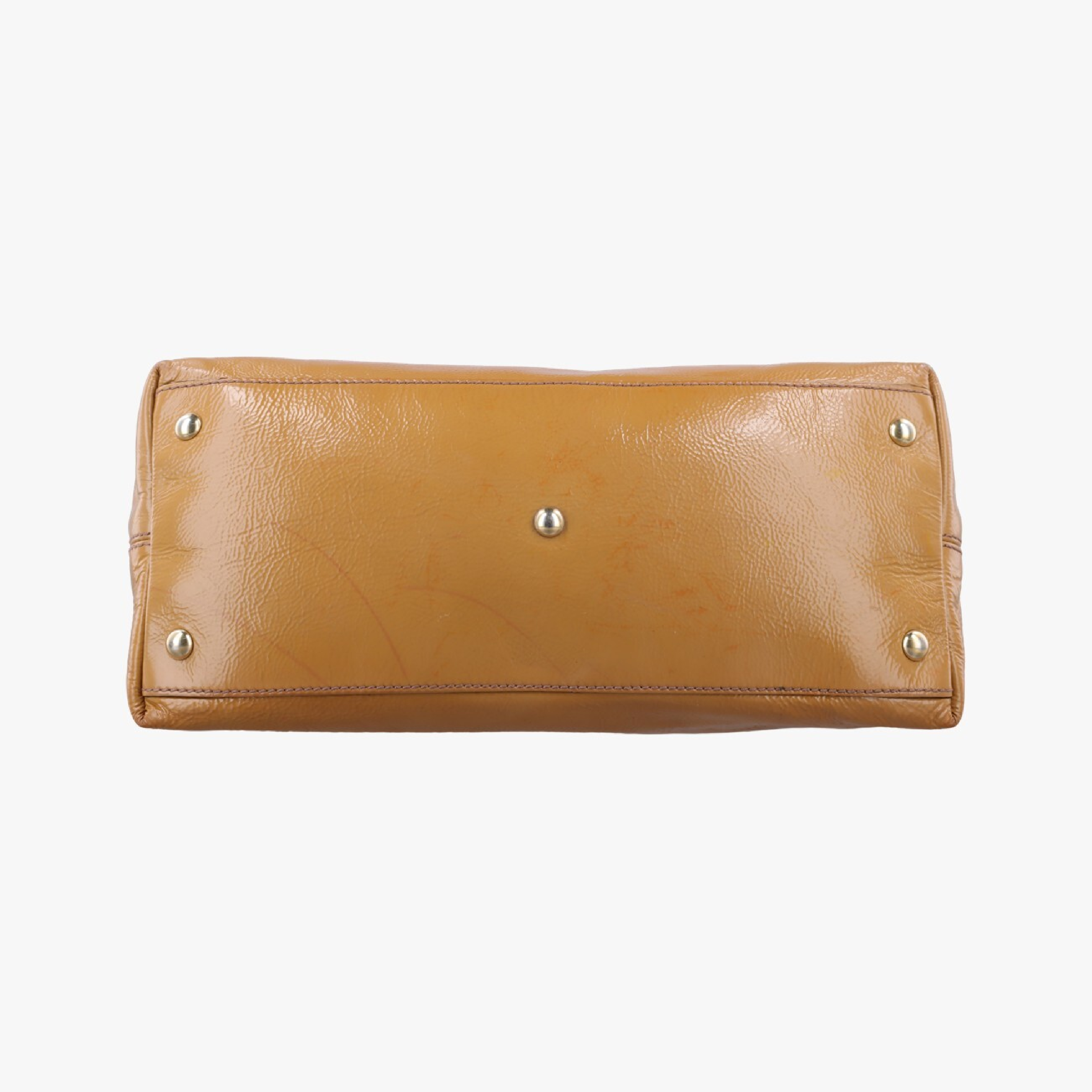 Soho Beige Patent Shoulder Bag 308362 E015992340 — view 3