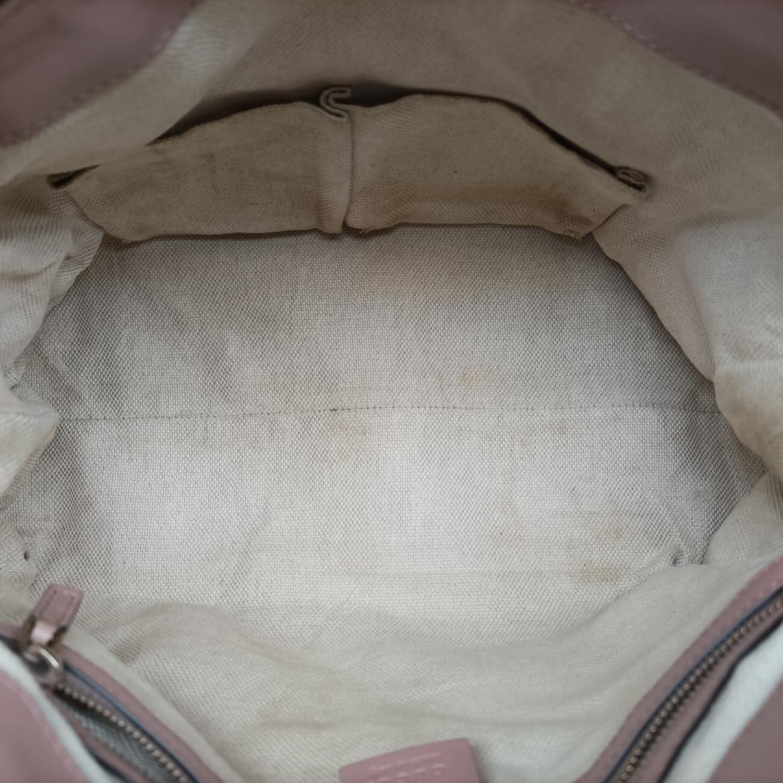 Soho Beige Patent Shoulder Bag 308362 E015992340 — view 6