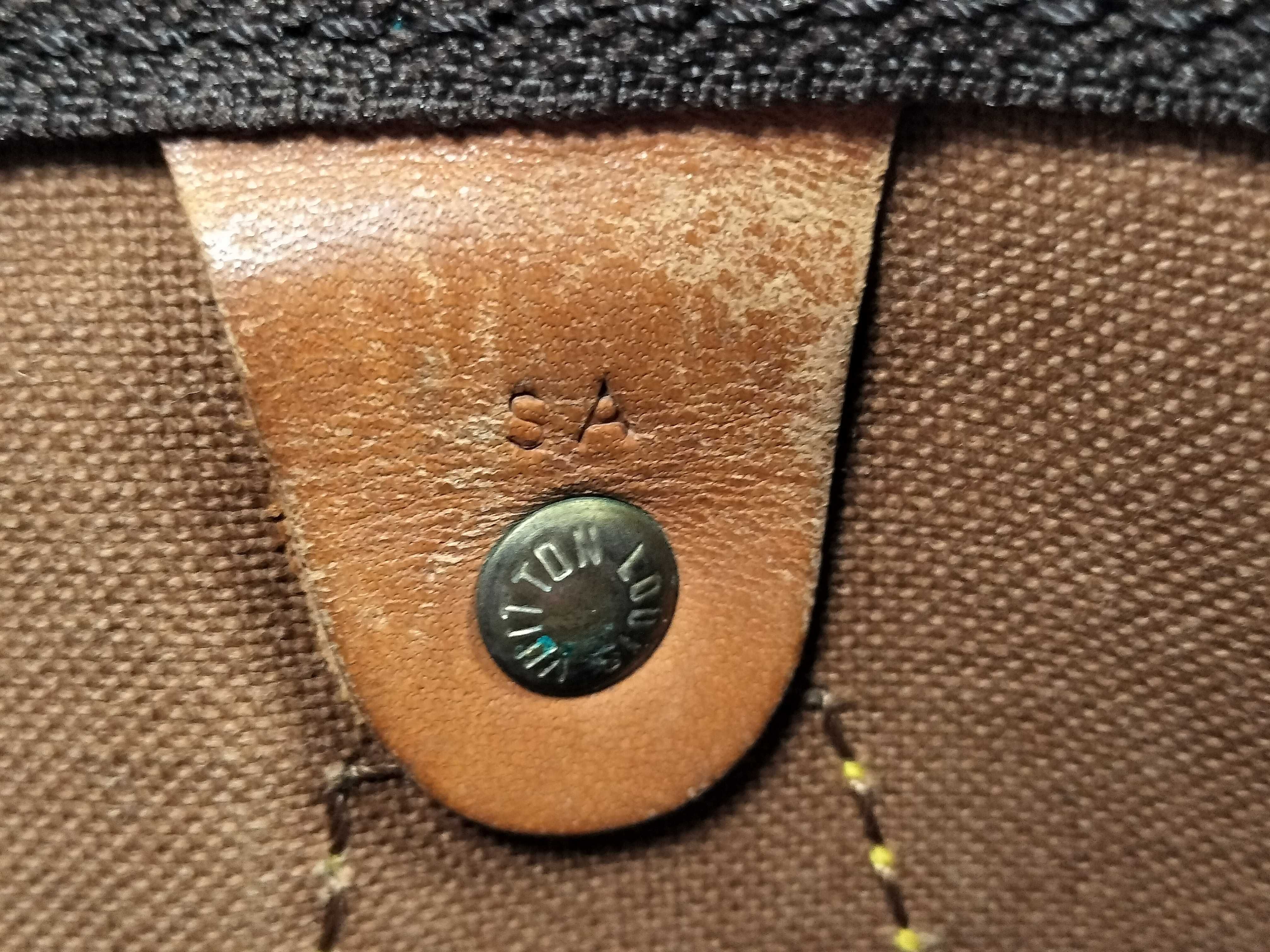 Monogram Louis Vuitton Speedy 25 M41528 TH0094 Tote Bag — view 15