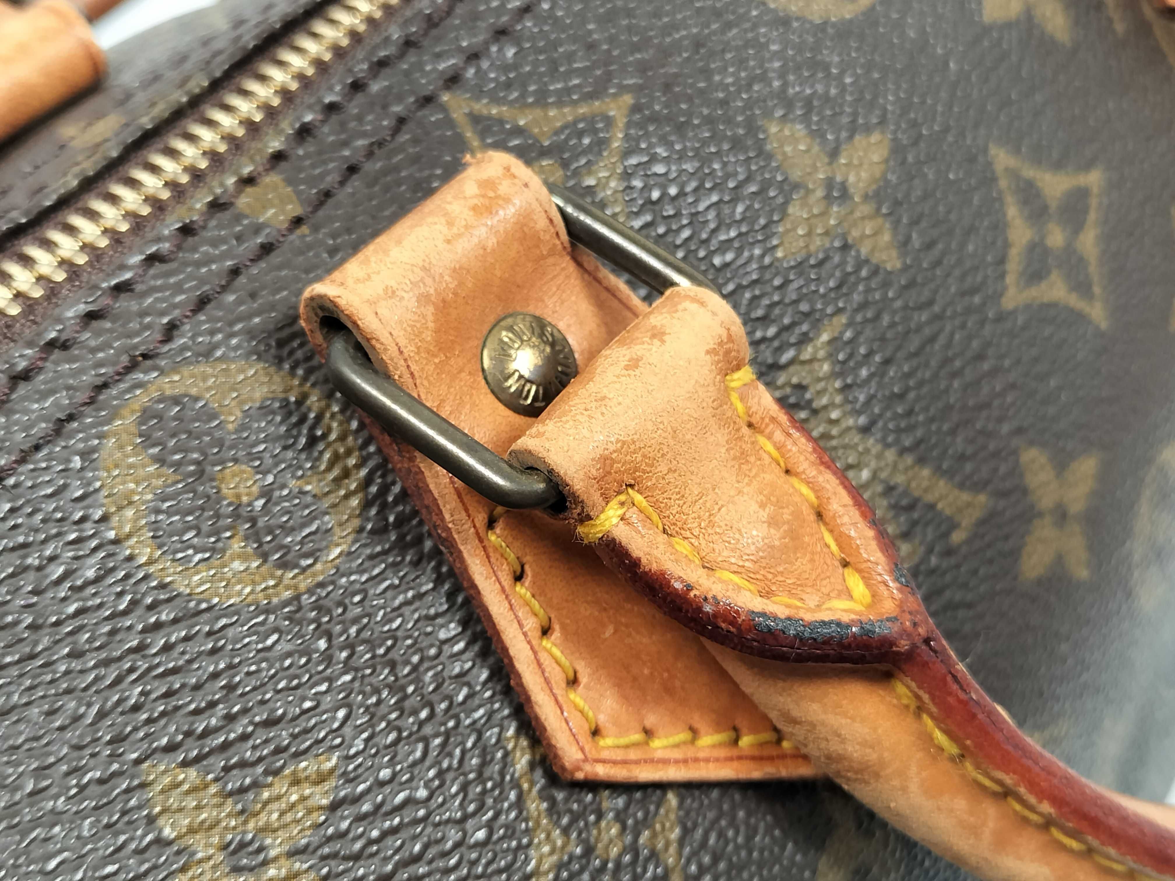 Monogram Louis Vuitton Speedy 25 M41528 TH0094 Tote Bag — view 5