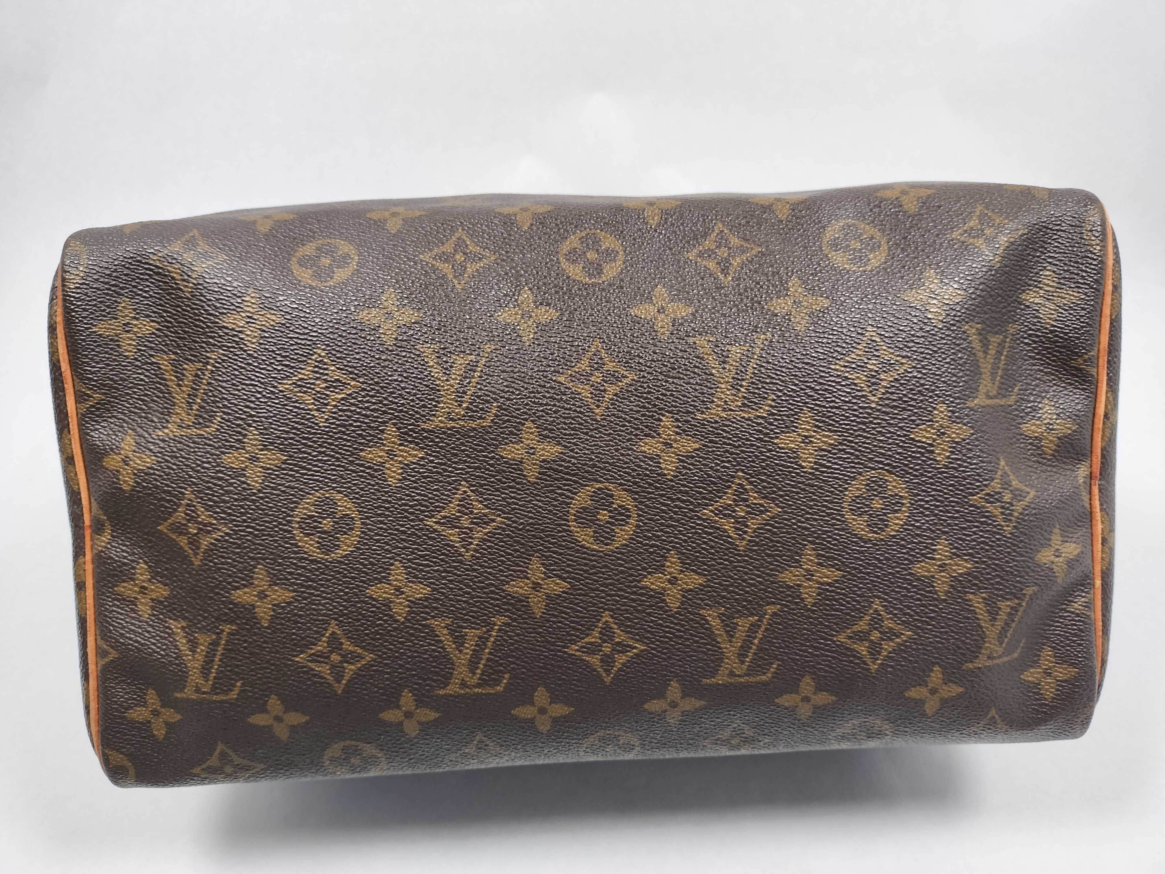 Monogram Louis Vuitton Speedy 25 M41528 TH0094 Tote Bag — view 7