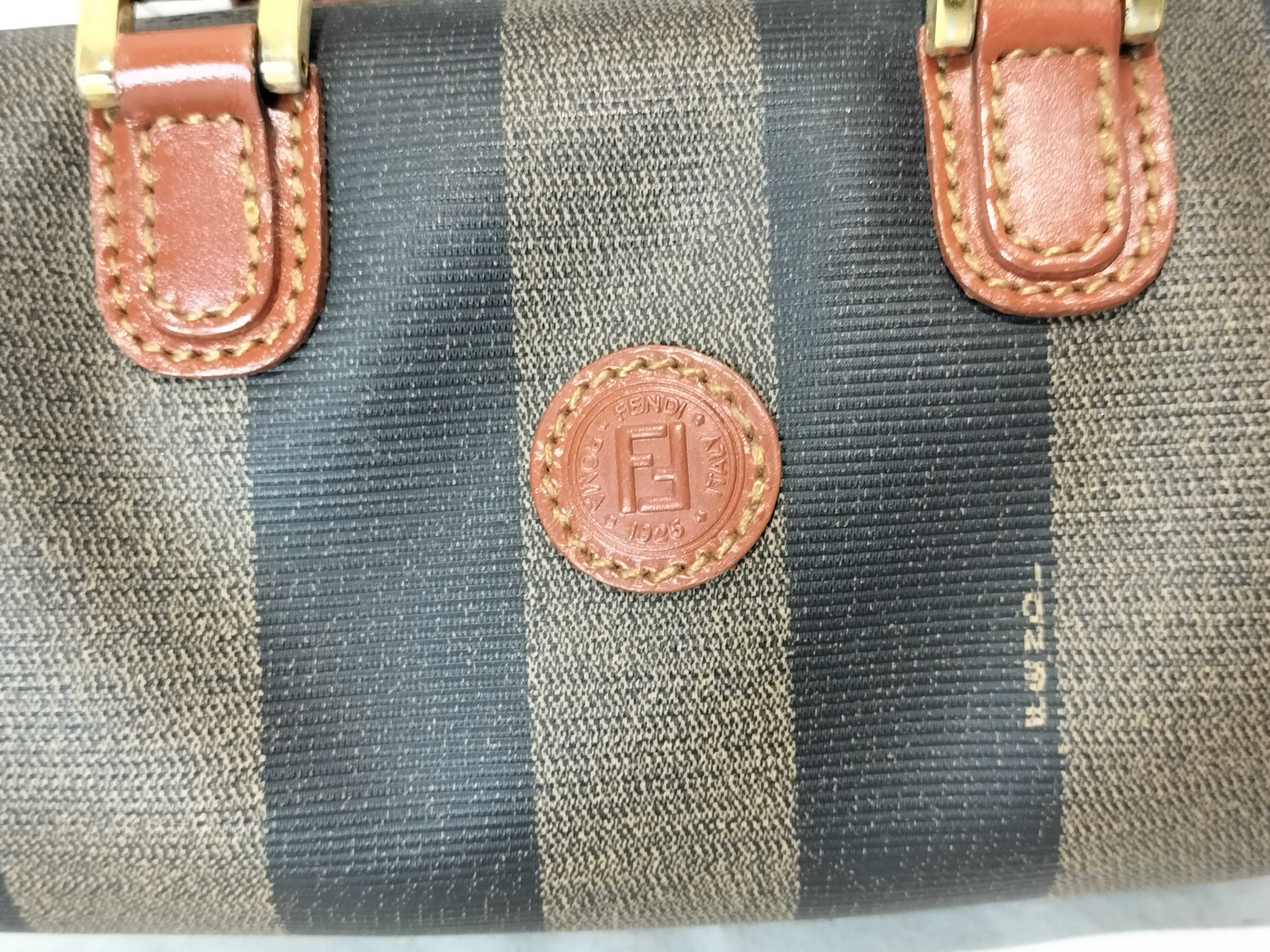 Pecan Pattern 2-Way Mini Boston Handbag — view 2