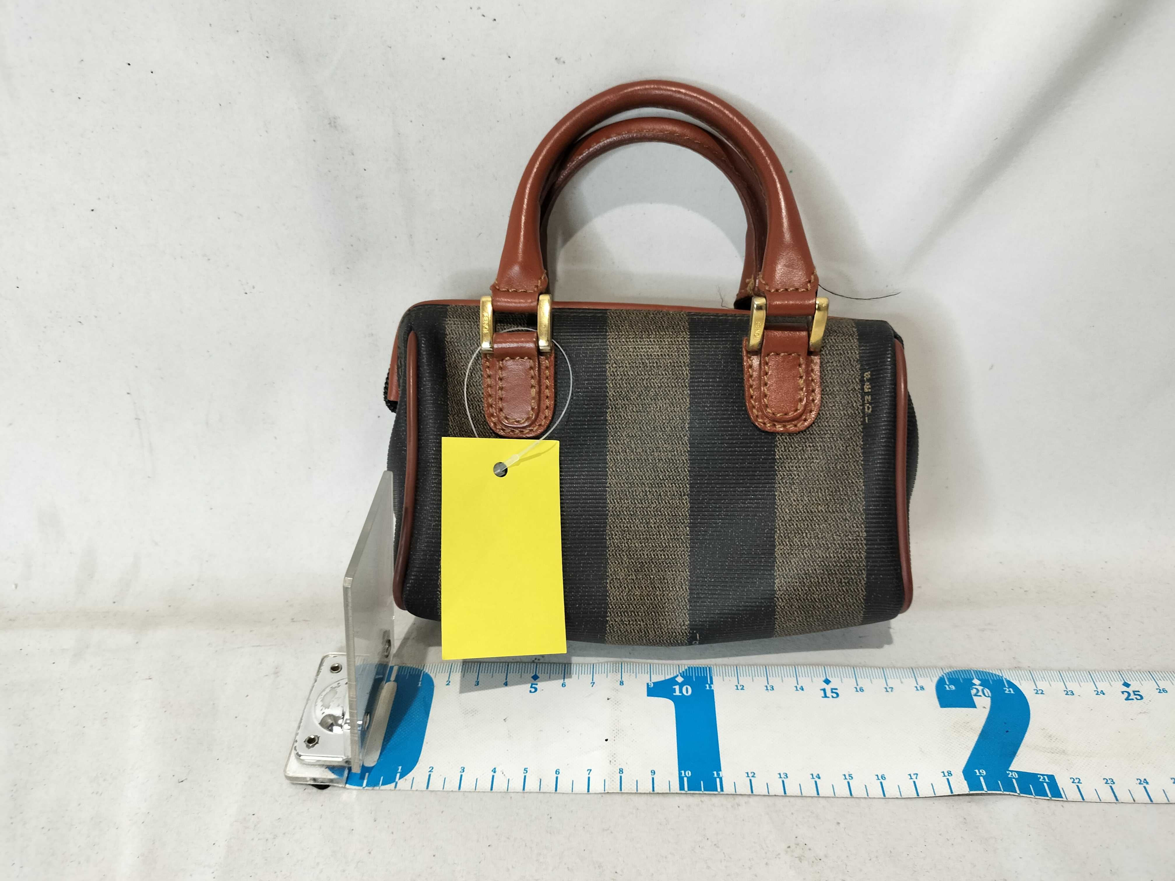 Pecan Pattern 2-Way Mini Boston Handbag — view 3