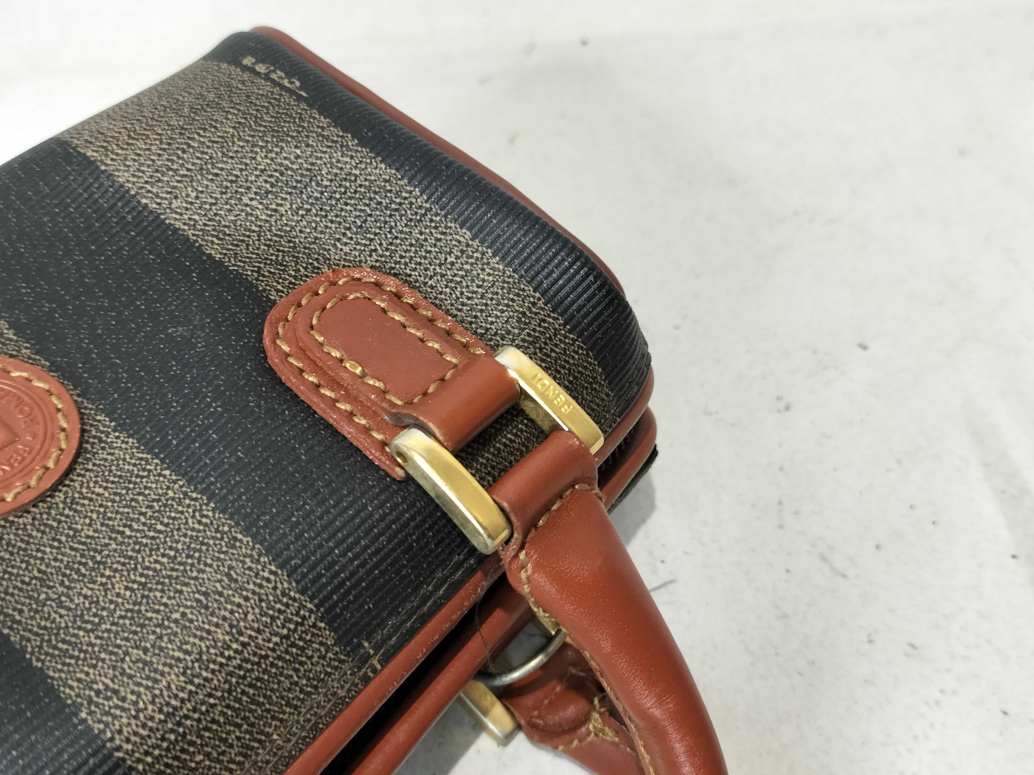 Pecan Pattern 2-Way Mini Boston Handbag — view 6