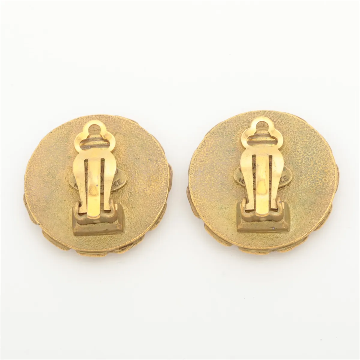 Cocomark 94A earrings (for both ears) GP gold Greenish-blue — view 2