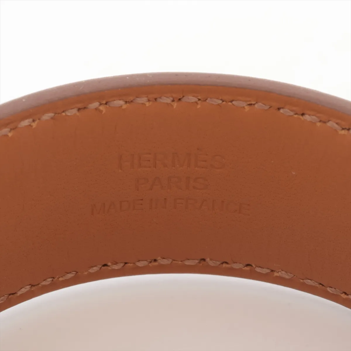 Collier de Chien 24 Z: 2021 Bangle T2 GP x Leather Gold x White — view 6