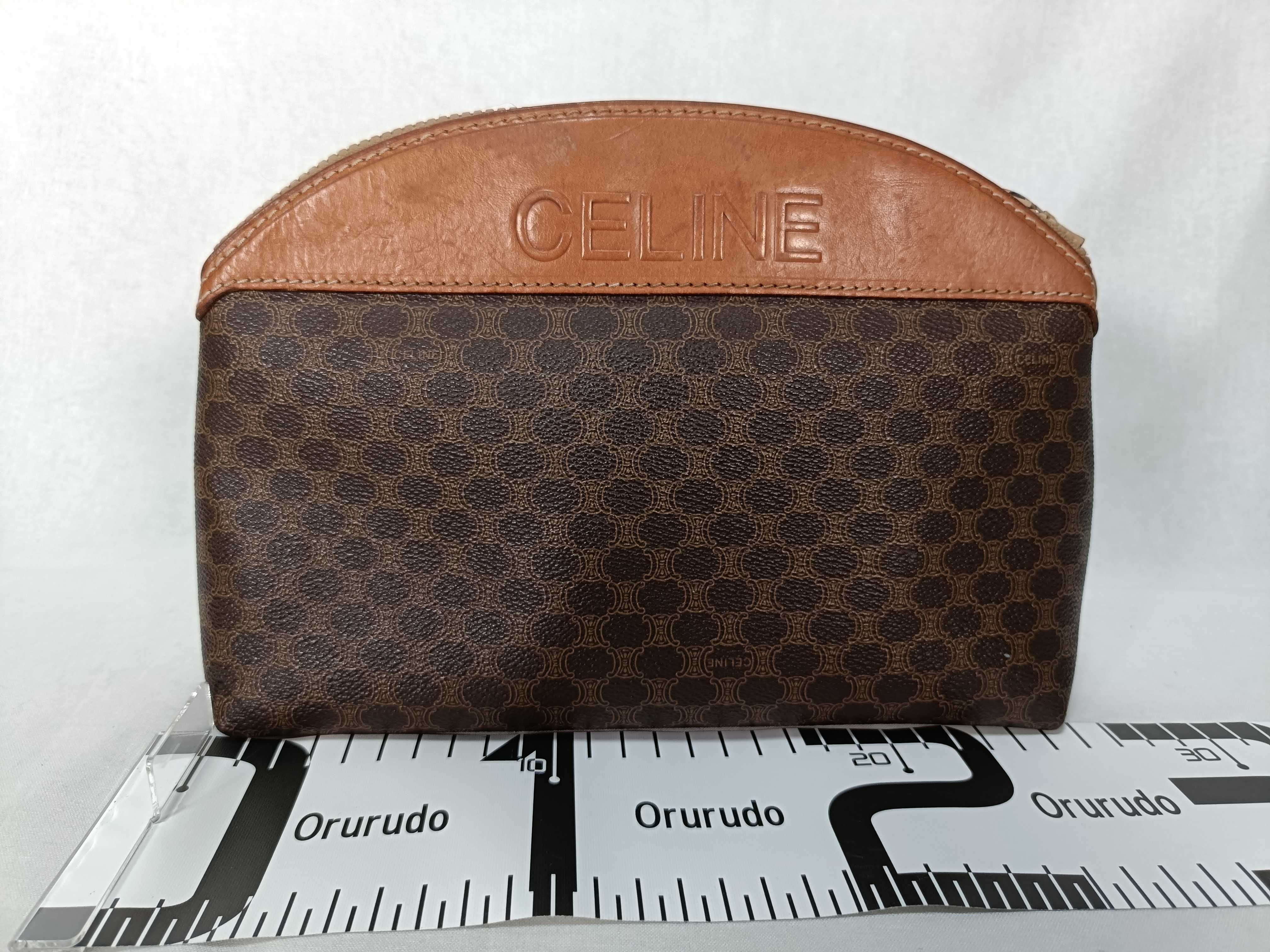 B. Macadam pattern pouch — view 2