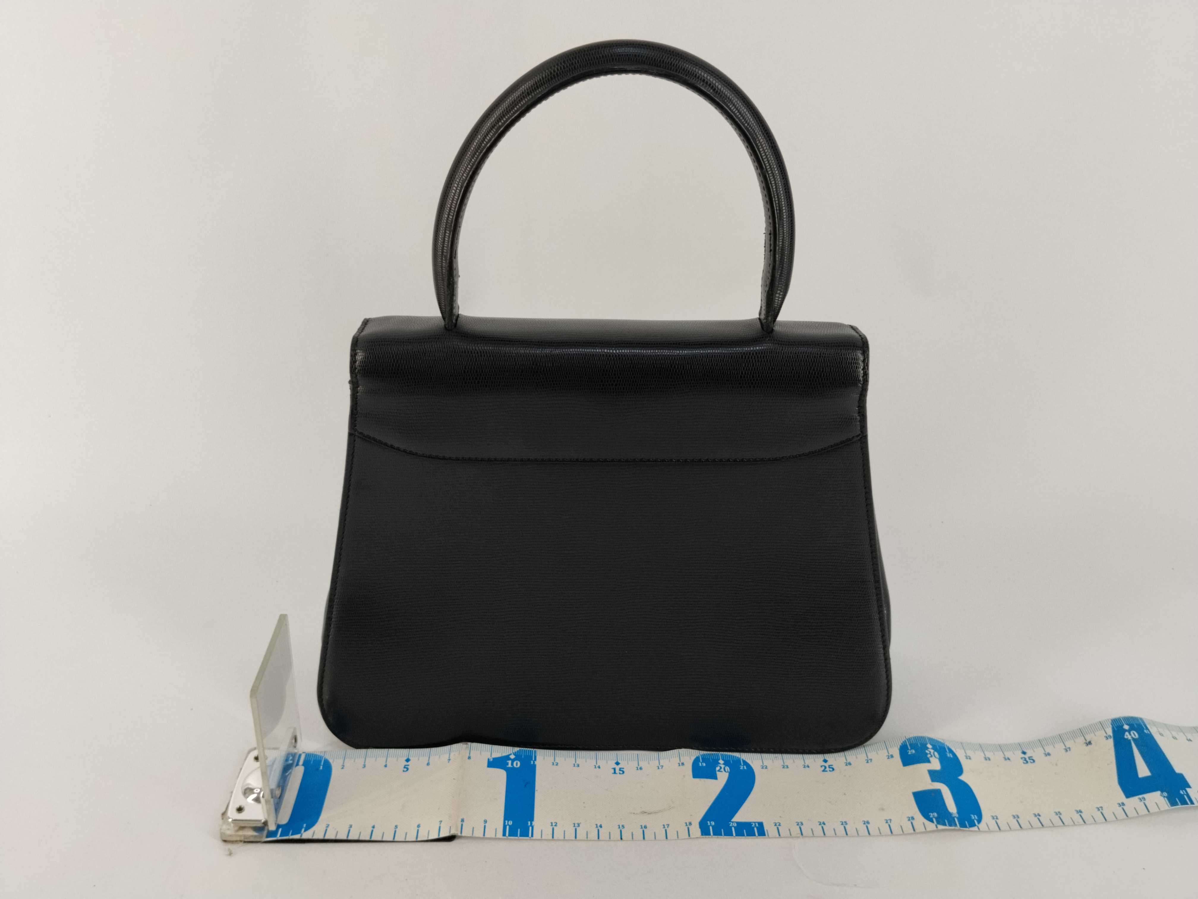 Circle Logo Handbag, Black Handbag — view 2