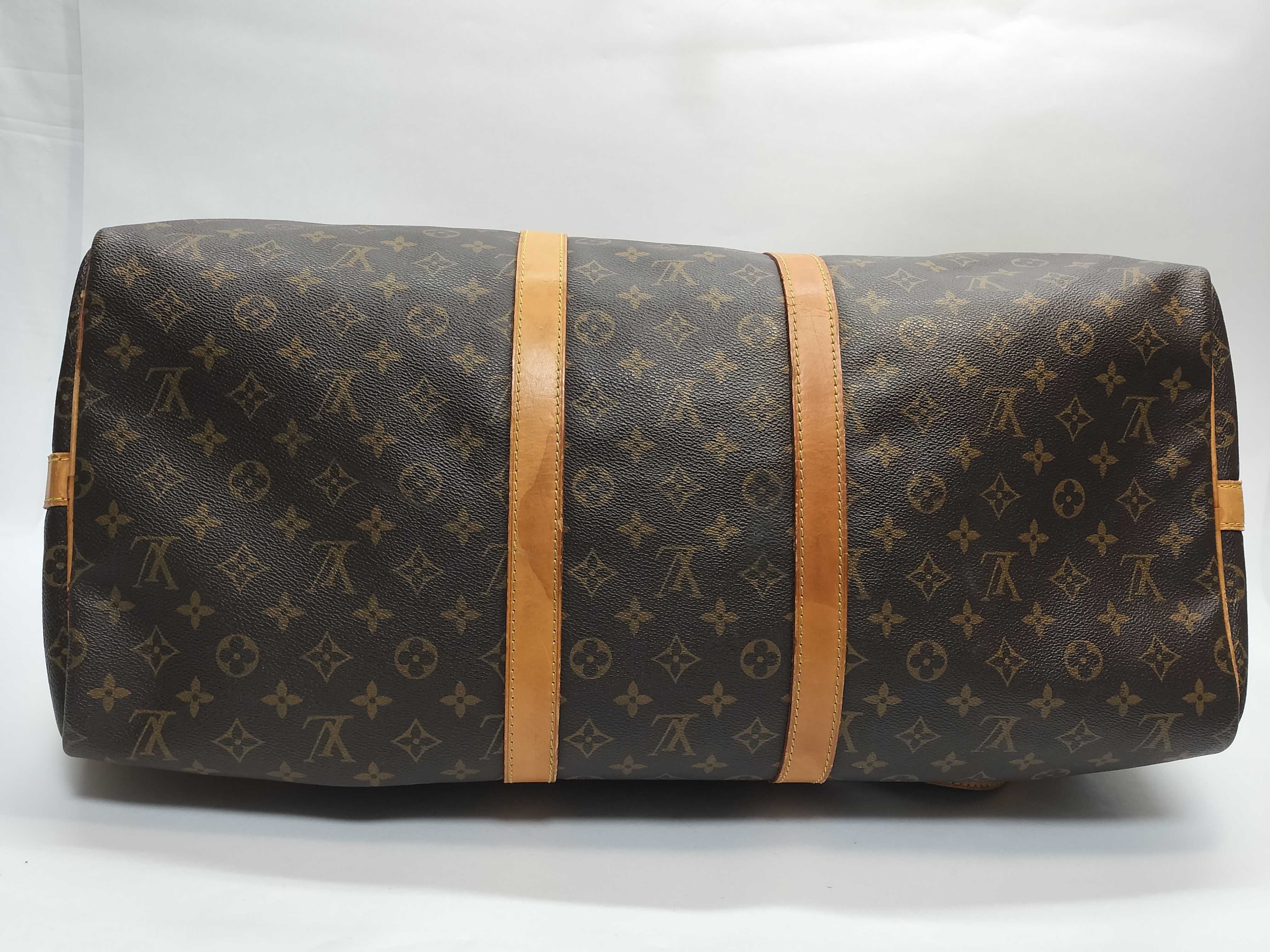 Monogram Keepall Bandoulière 55 Boston Bag — view 4