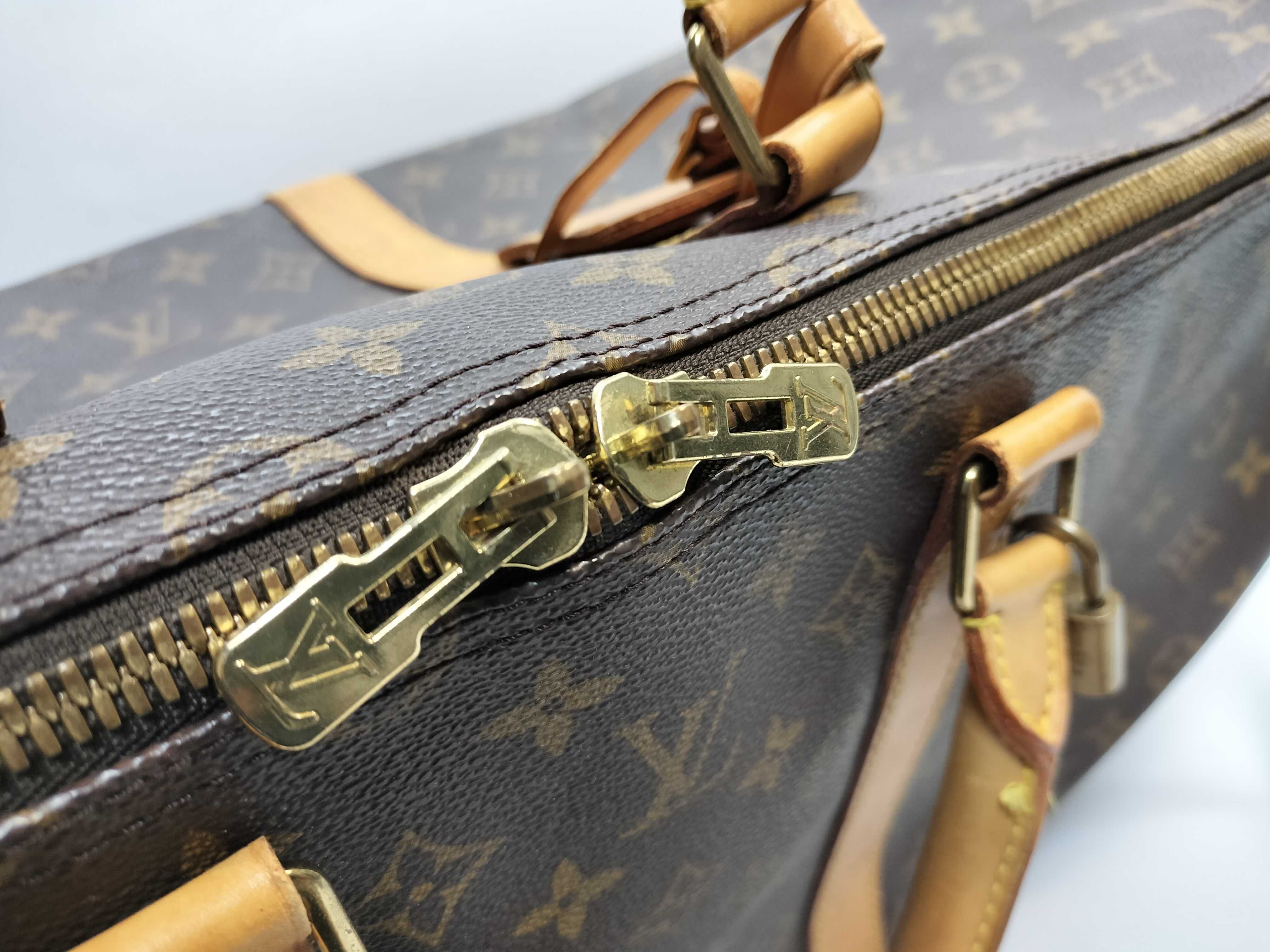 Monogram Keepall Bandoulière 55 Boston Bag — view 10