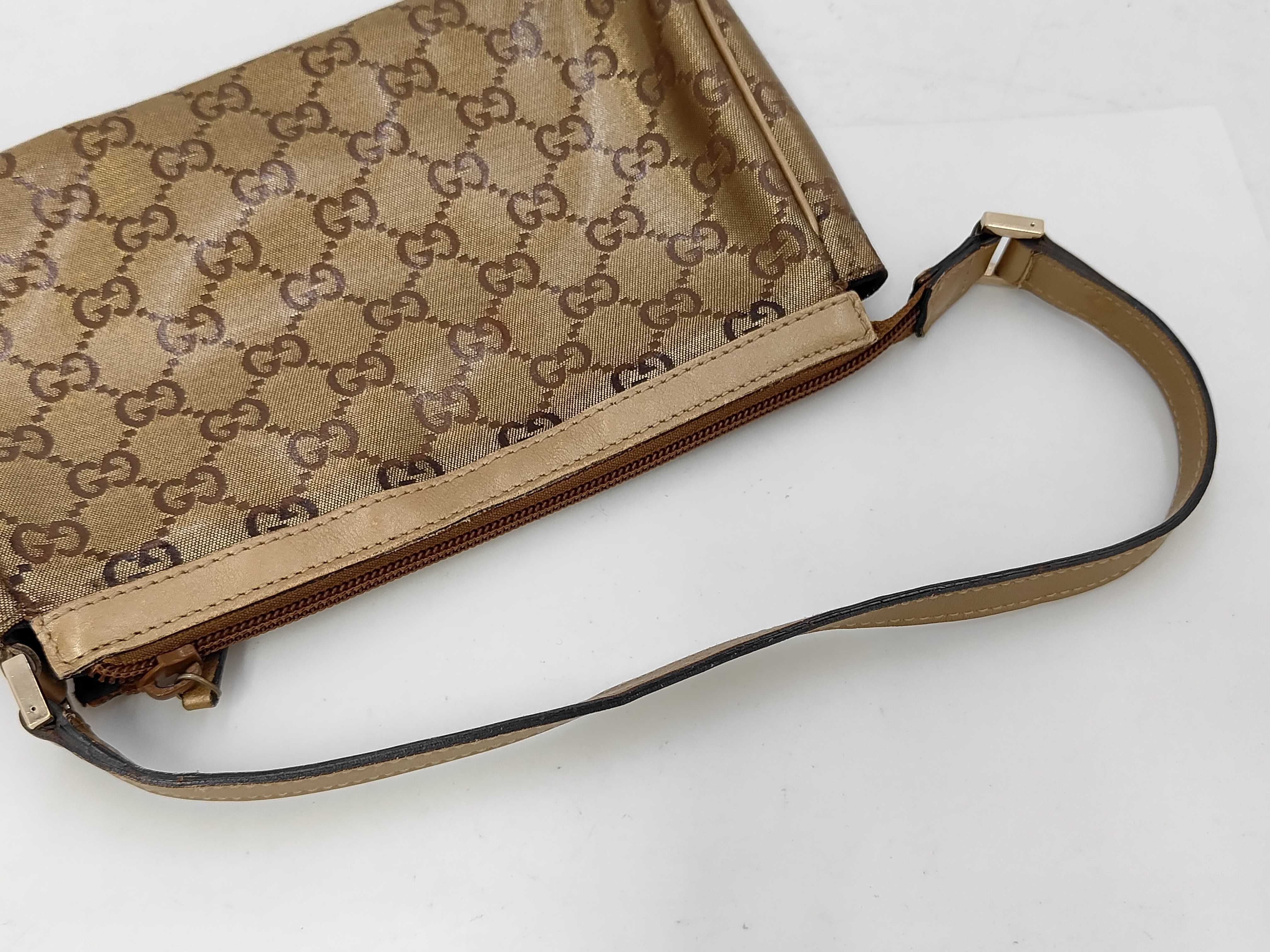 GG Crystal 145750 Gold One-Shoulder Bag, Handbag, Dust Bag Included — view 5